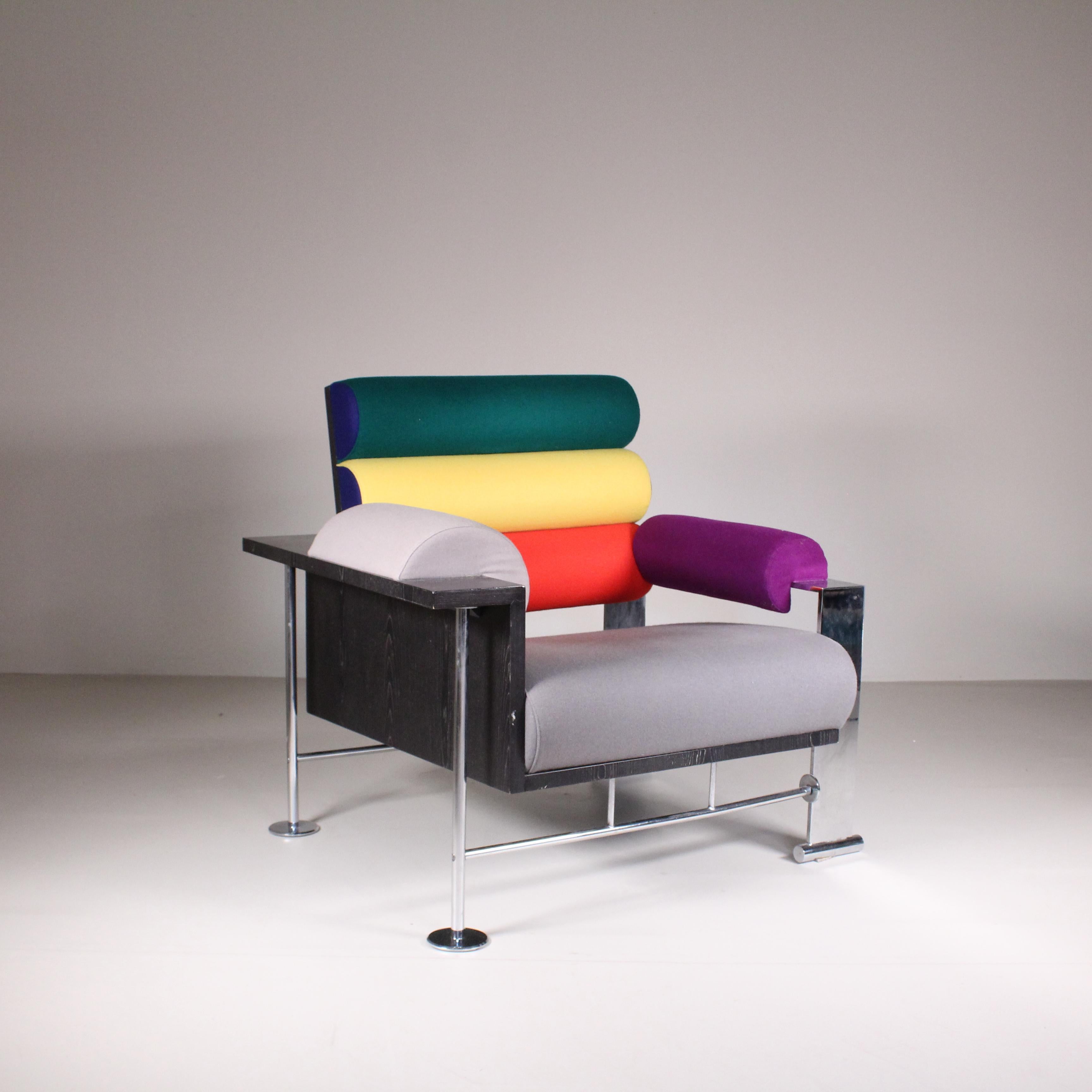 Las Vegas armchair by Peter Shire, 1988 For Sale 4
