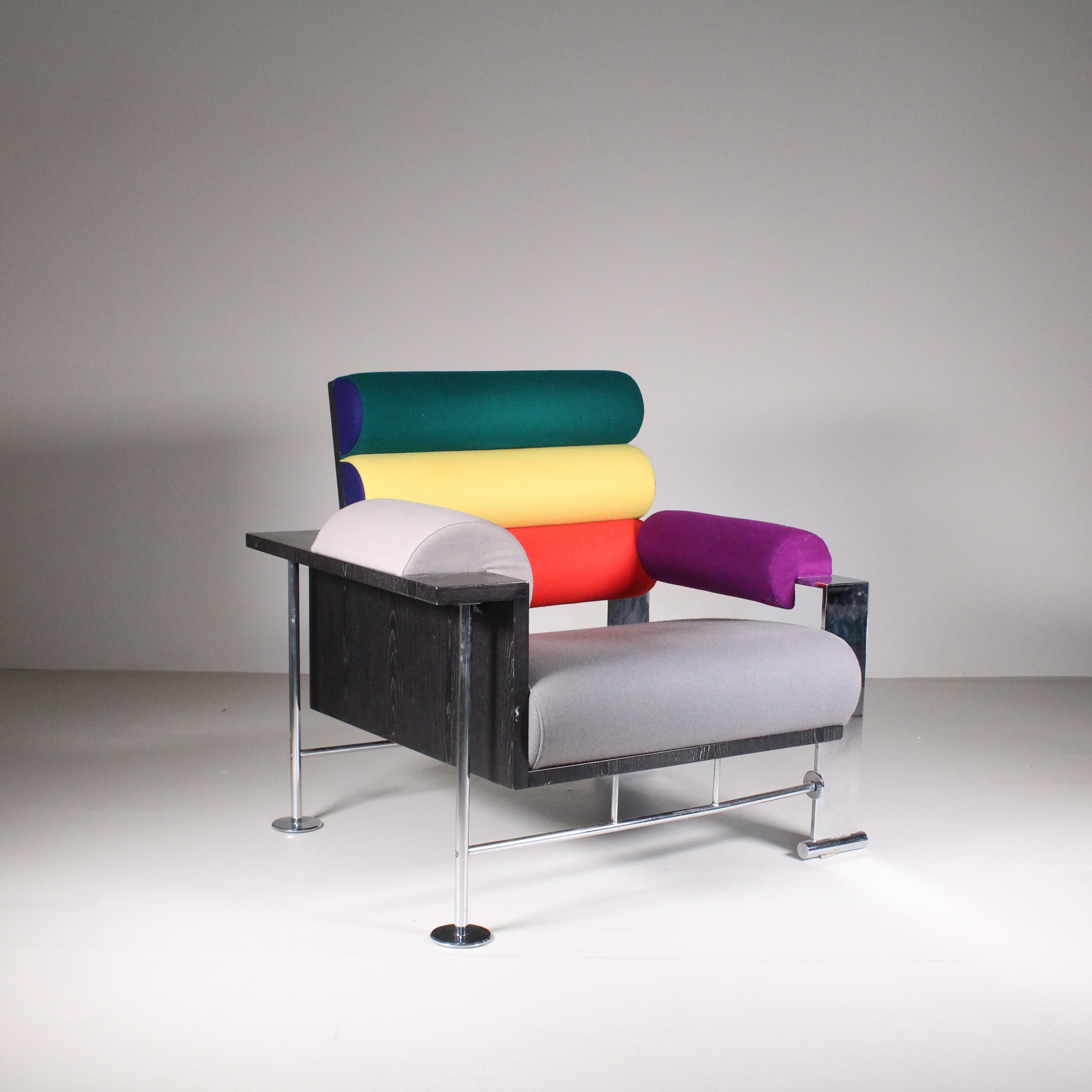Las Vegas armchair by Peter Shire, 1988 For Sale 5