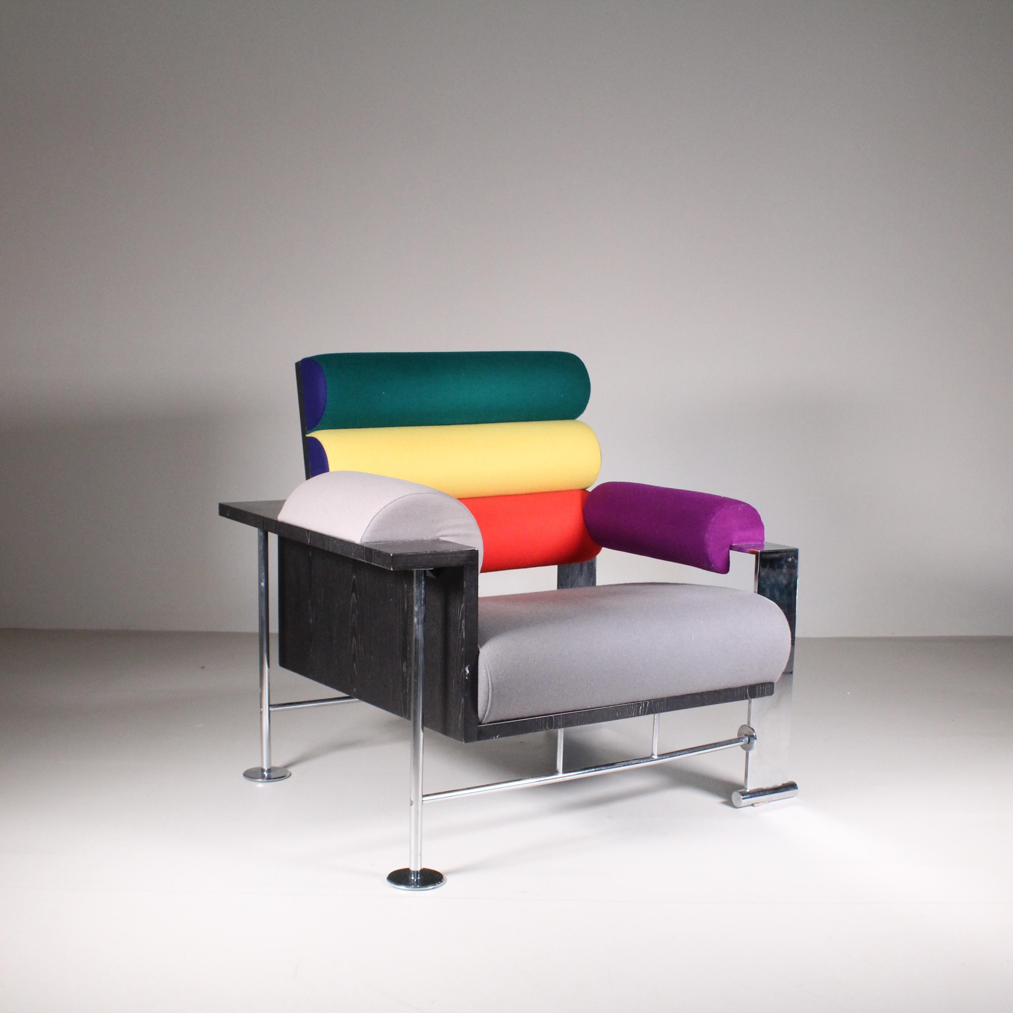 Las Vegas armchair by Peter Shire, 1988 For Sale 6