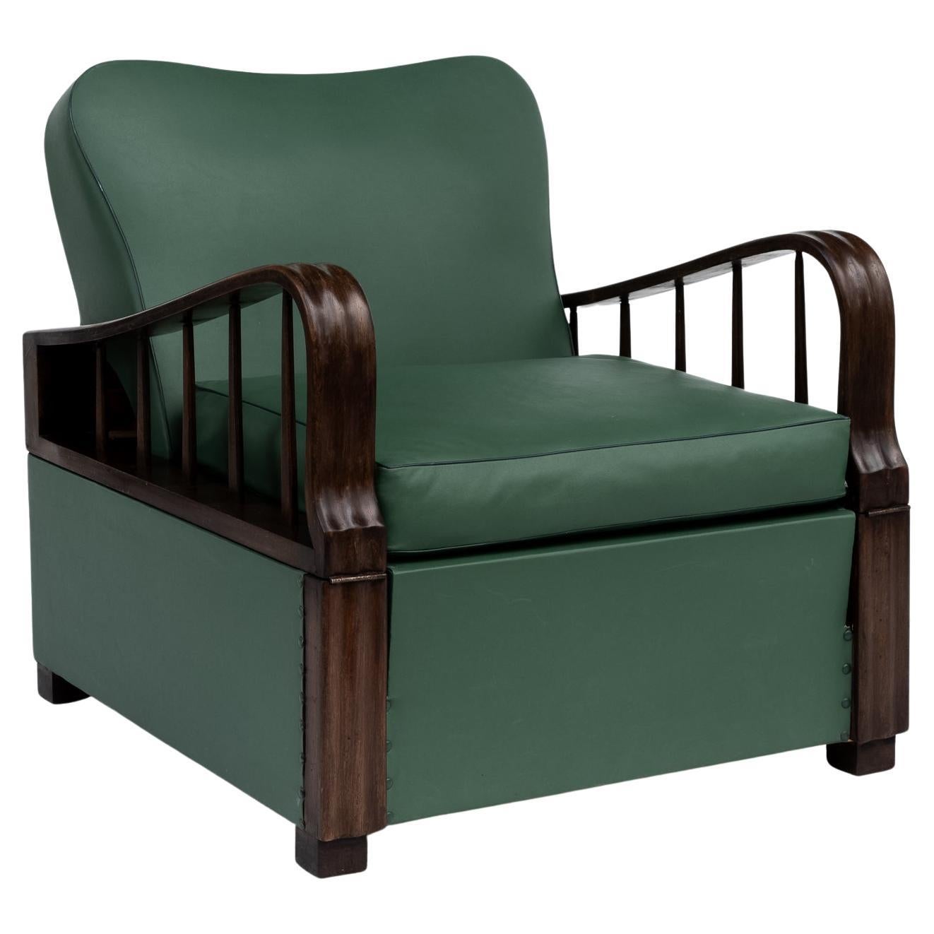 Fauteuil-lit Art déco, années 1930/40 en vente
