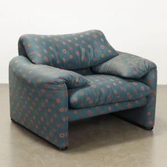 'Maralunga' armchair by Vico Magistretti for Cassina Anni 80s