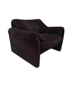 Maralunga armchair by Vico Magistretti for Cassina, Italy 1973