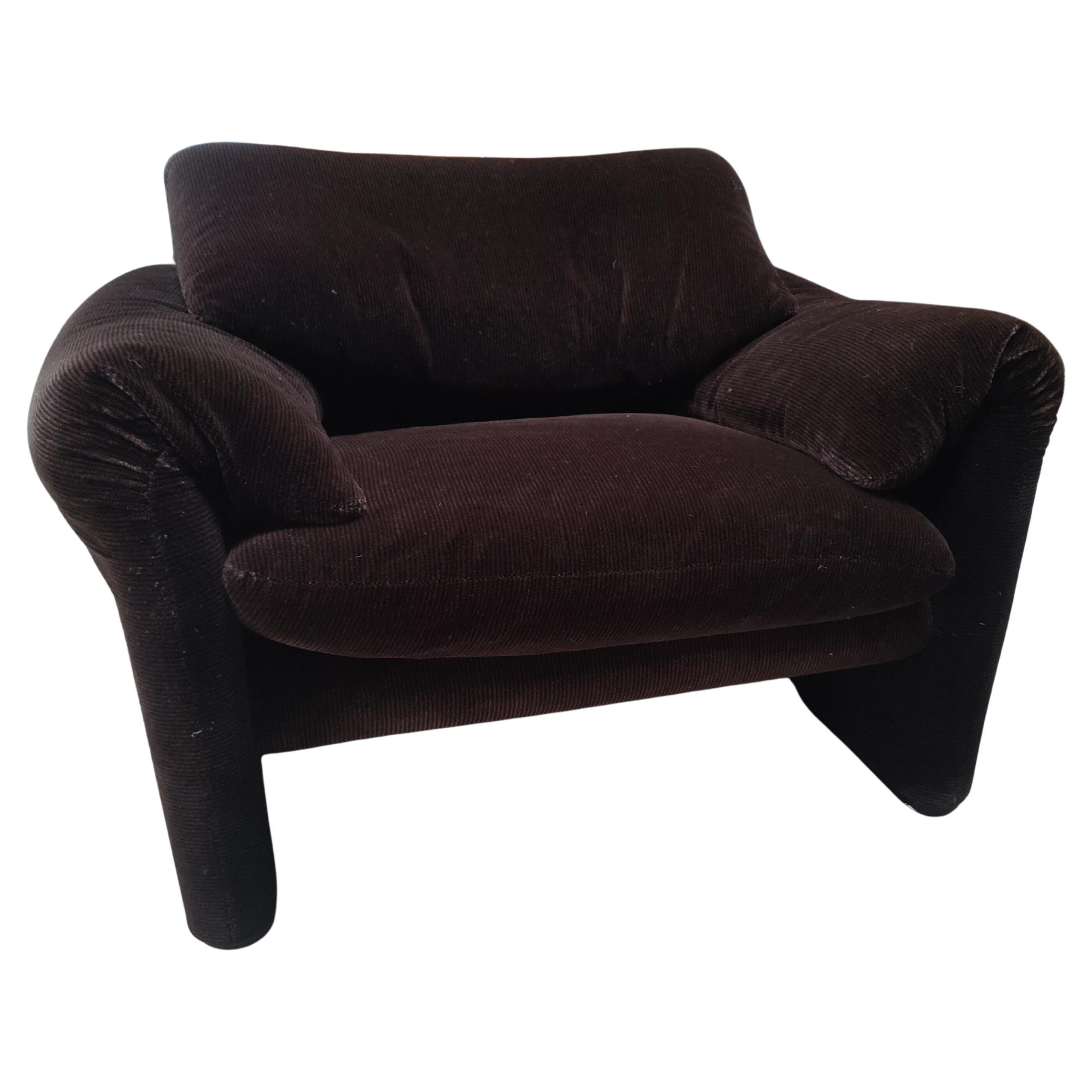 Poltrona Maralunga di Vico Magistretti per Cassina, Italia 1973 in vendita