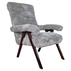 Poltrona Mid Century Reclinabile " Cantoni "