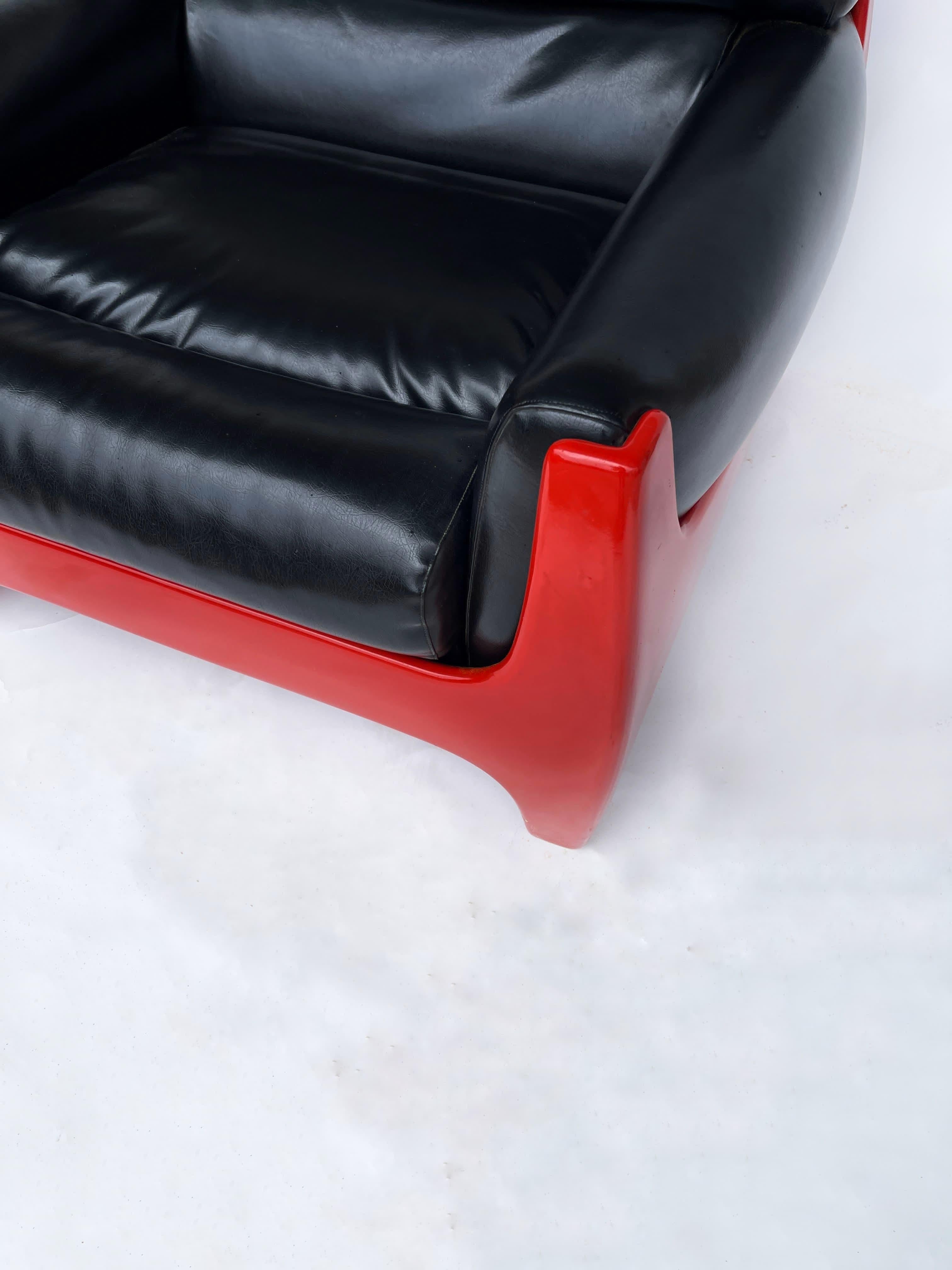Italian Mirage armchair for SWAN Italia, 1967 For Sale