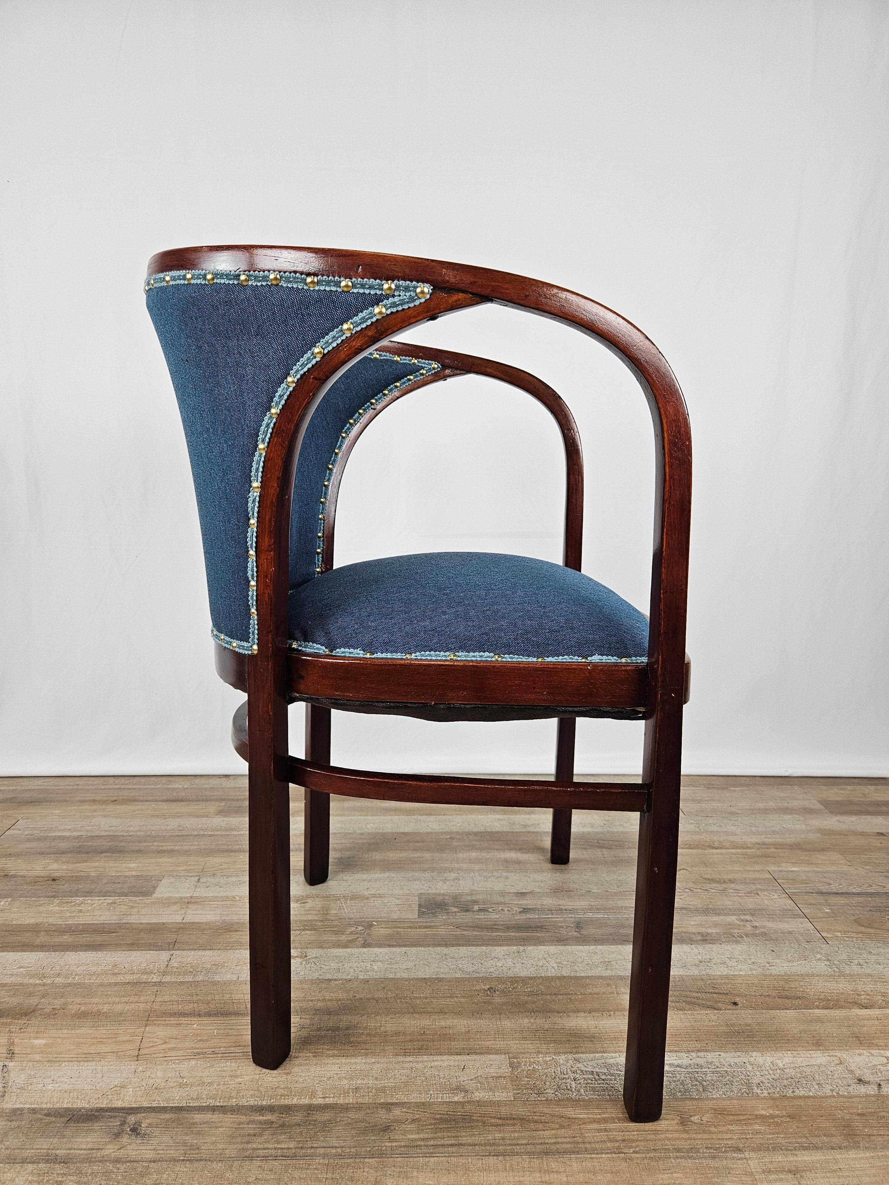 Early 20th Century Poltrona n.6517 di Marcel Kammerer per Thonet, 1906