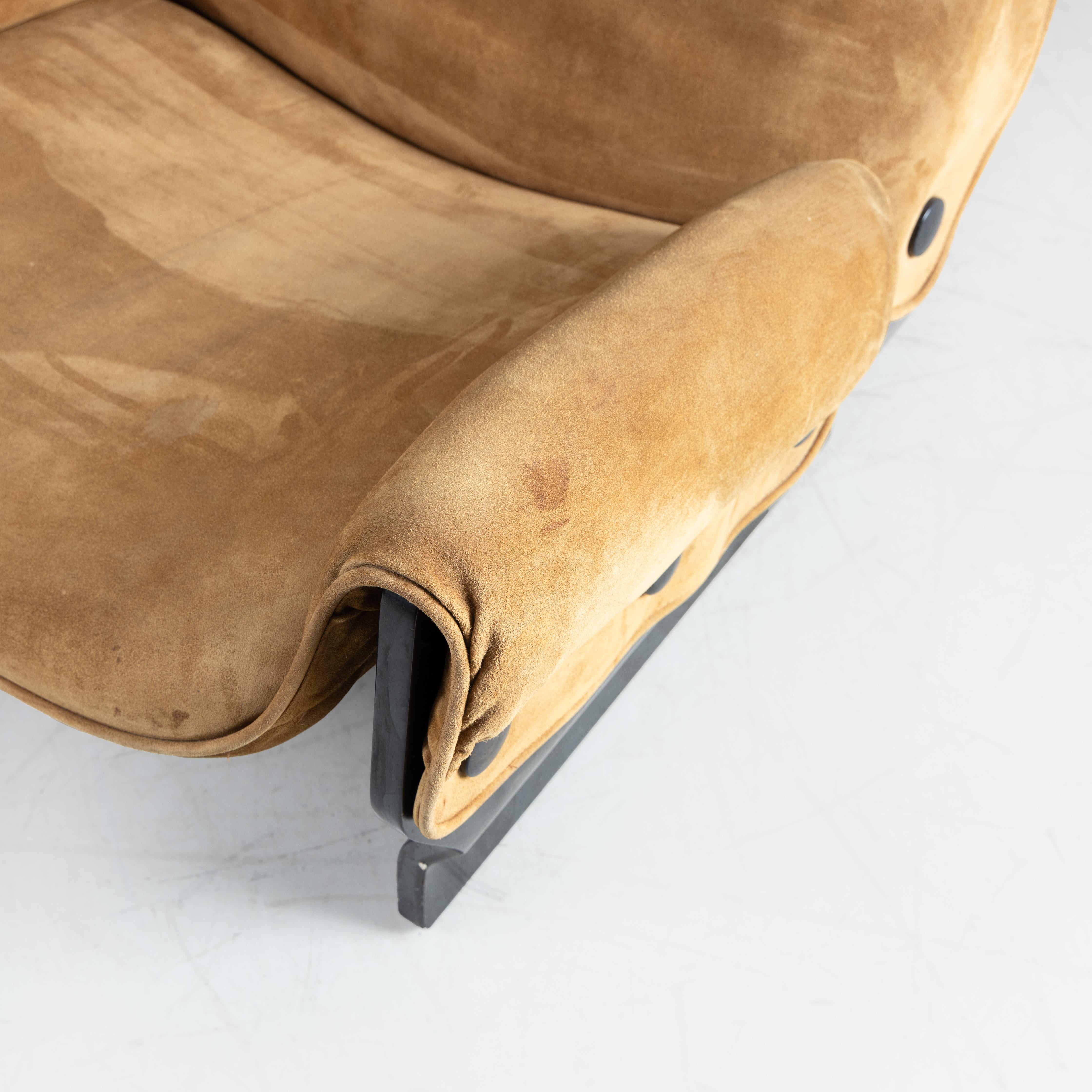 P110 Sillón Canada, Osvaldo Borsani, 1965 Cuero en venta