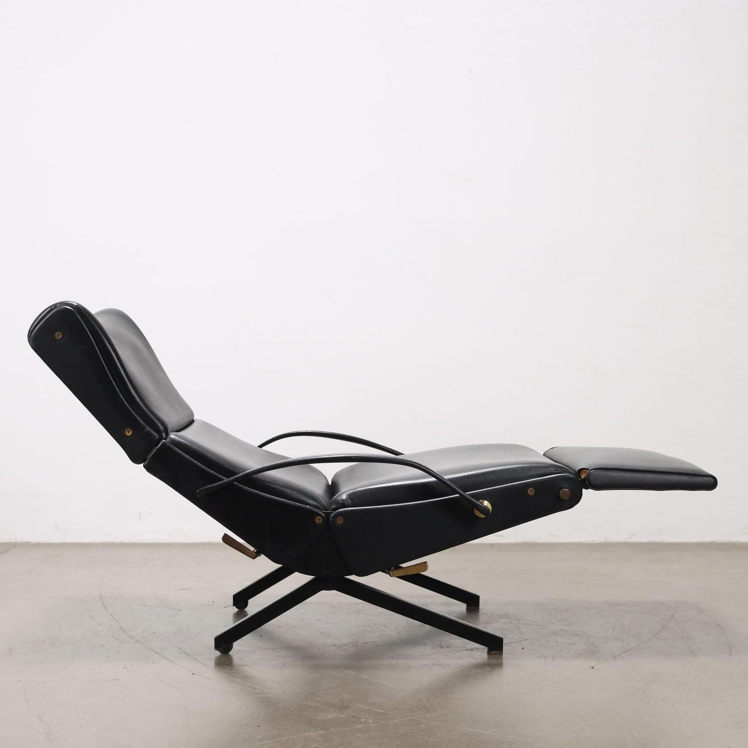 Mid-Century moderno Poltrona P40 di Osvaldo Borsani per Tecno  Anni 60-70 in vendita