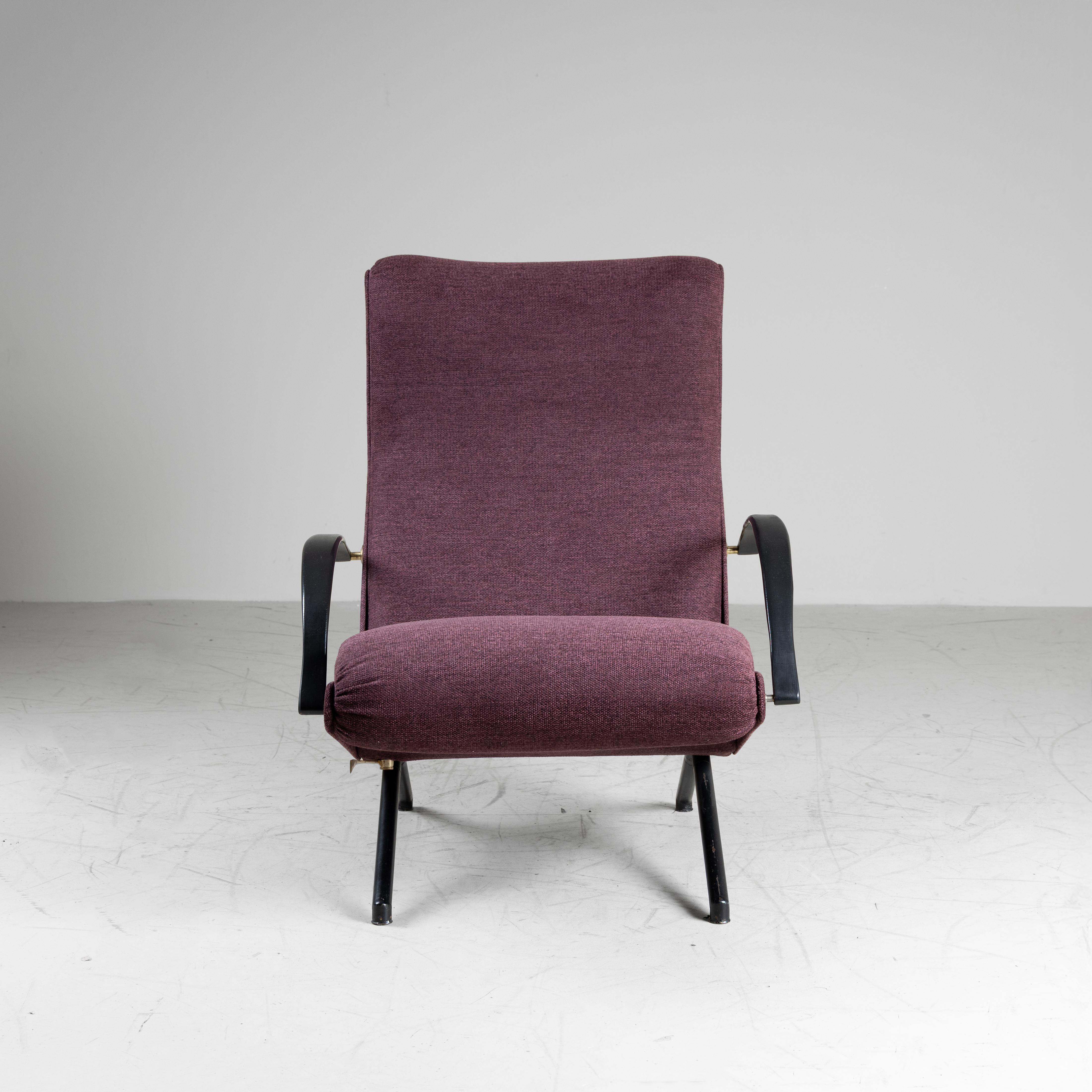 Sessel P40, Osvaldo Borsani, Tecno, 1955 Erstausgabe im Zustand „Gut“ im Angebot in Milano, Lombardia