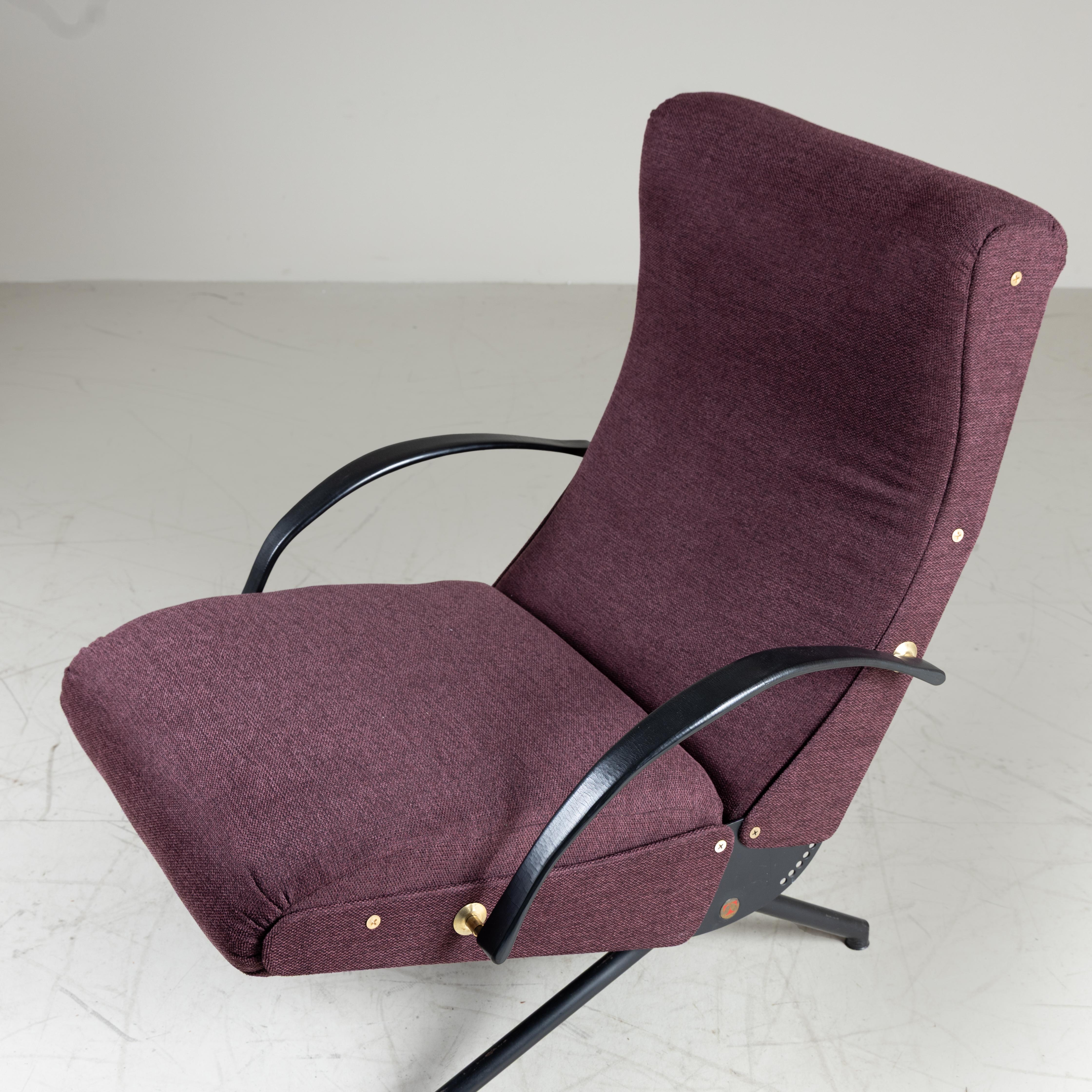 Sessel P40, Osvaldo Borsani, Tecno, 1955 Erstausgabe im Angebot 2