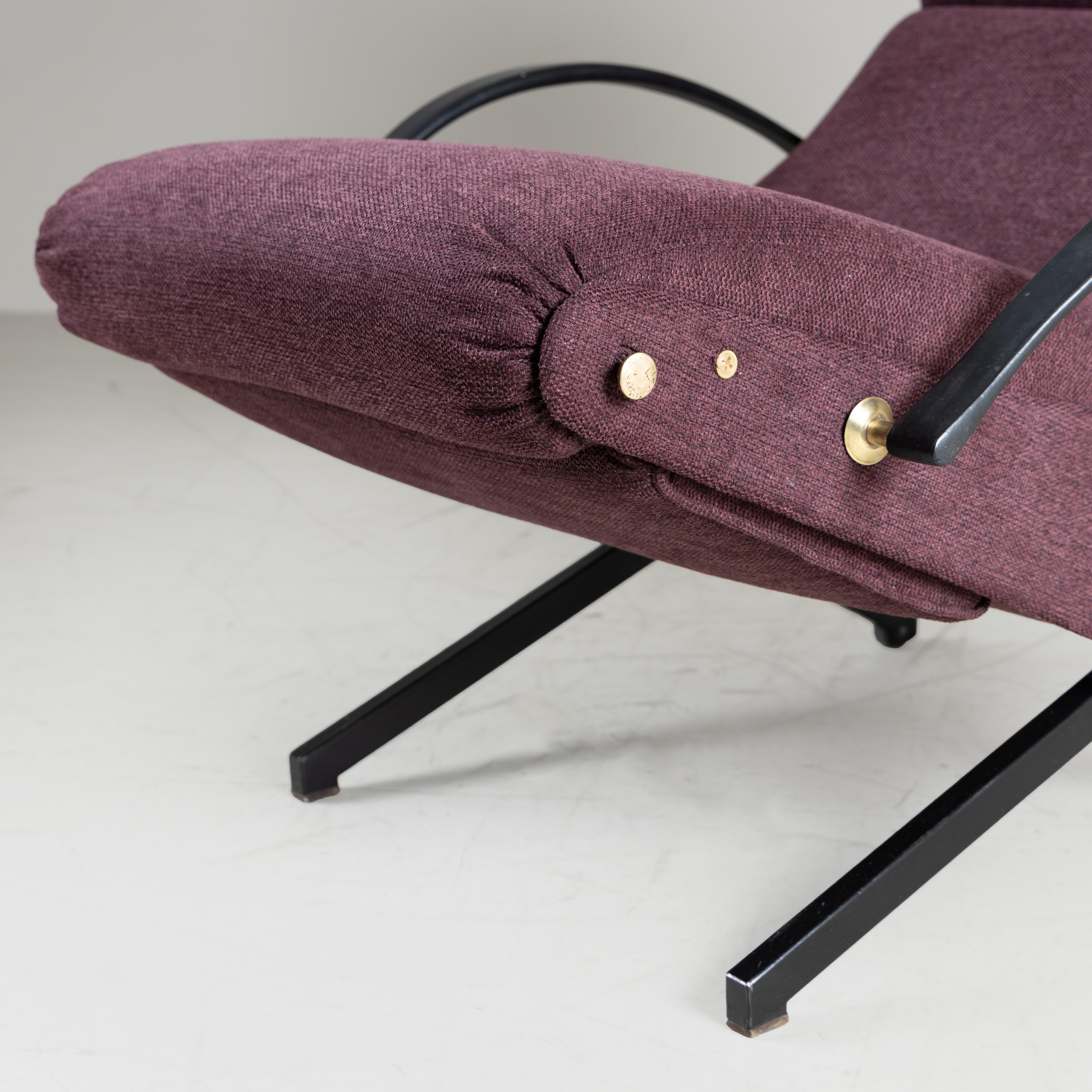 Sessel P40, Osvaldo Borsani, Tecno, 1957 zweite Auflage im Angebot 3