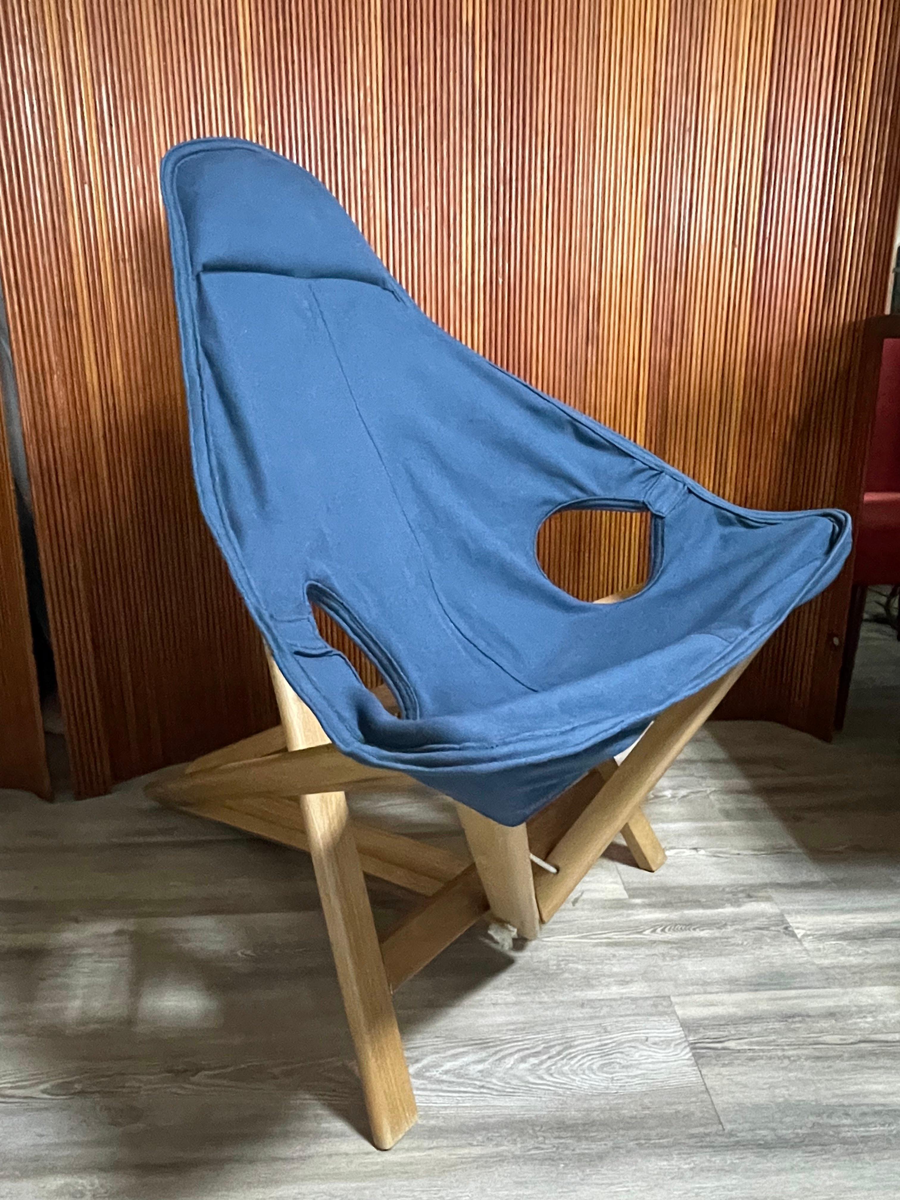 Folding armchair model Mascotte by Baroni and Pastori for Plana, 1980 For Sale 8
