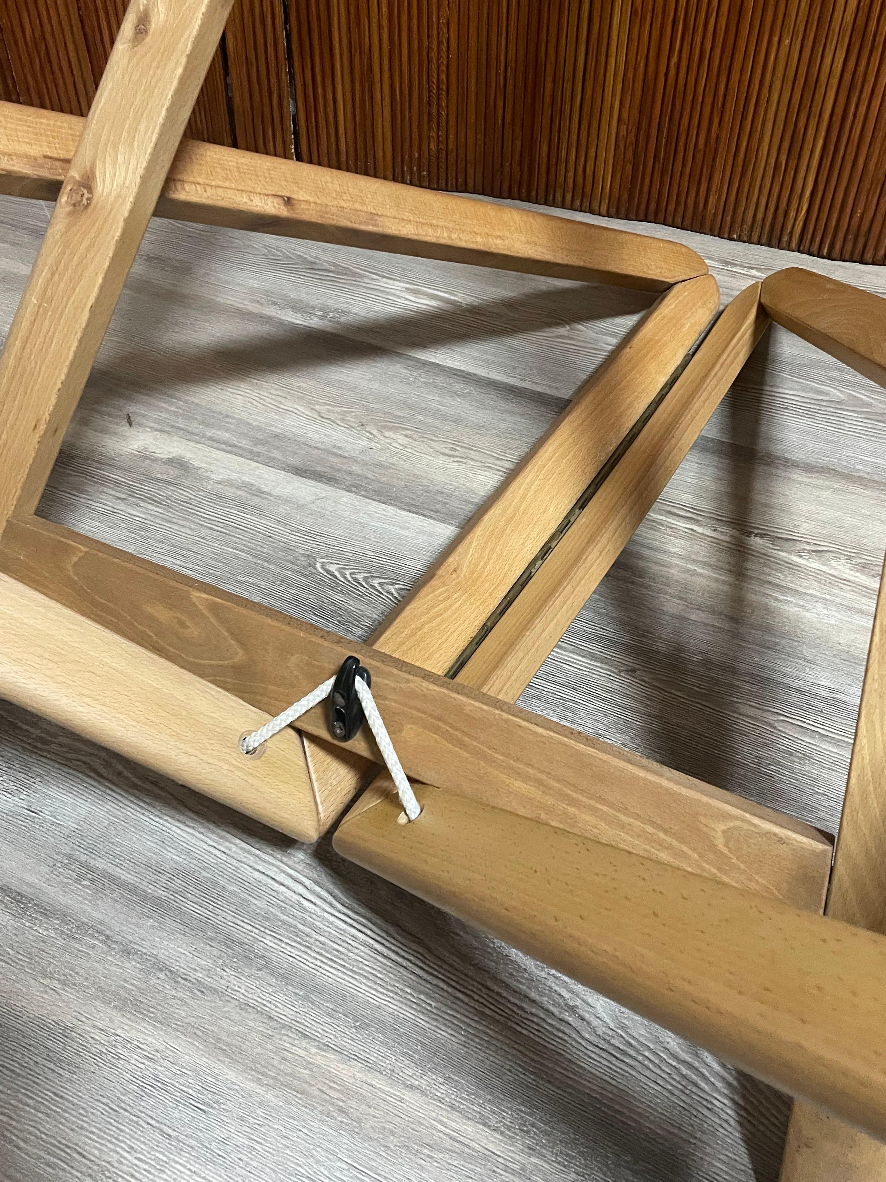Italian Folding armchair model Mascotte by Baroni and Pastori for Plana, 1980 For Sale