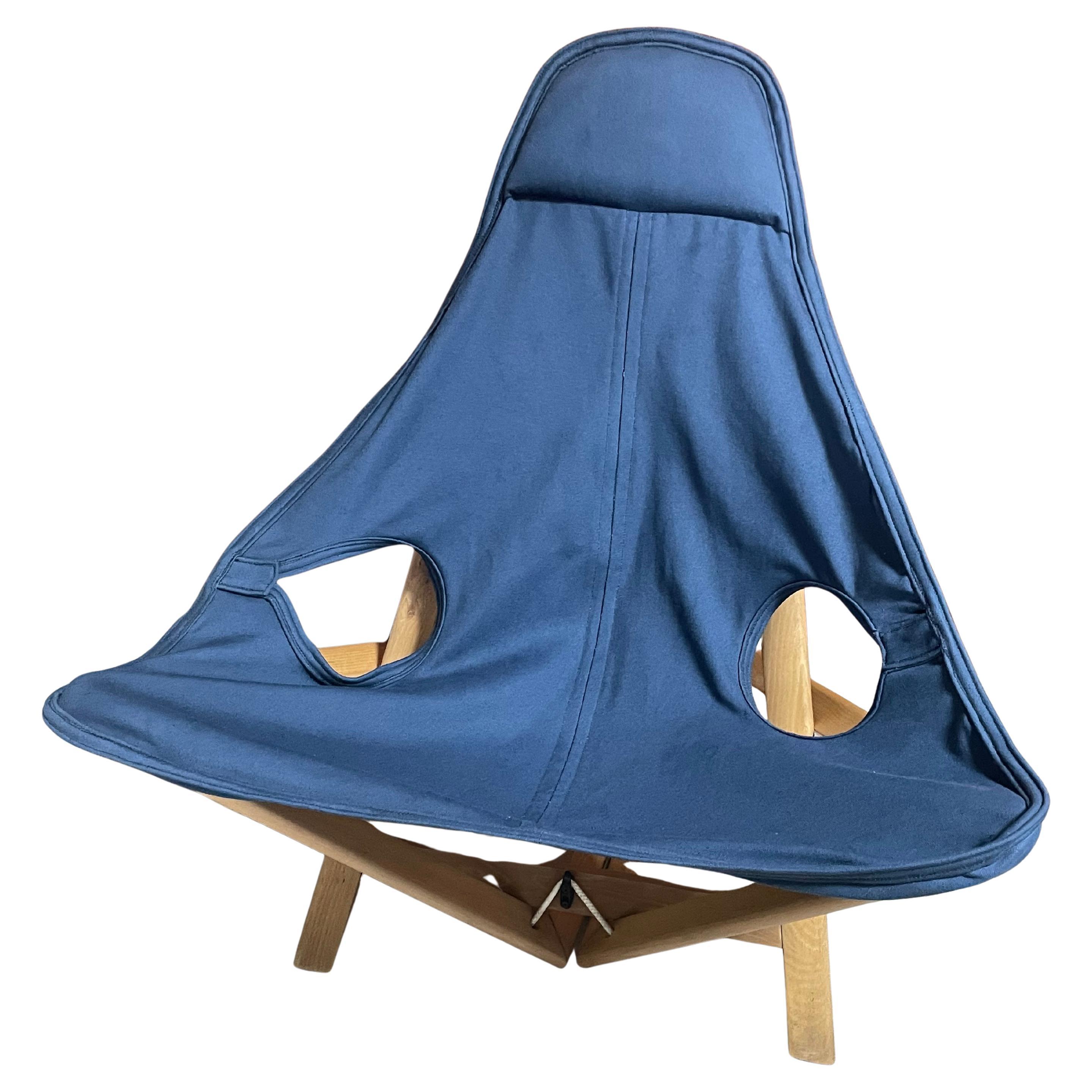 Folding armchair model Mascotte by Baroni and Pastori for Plana, 1980 For Sale