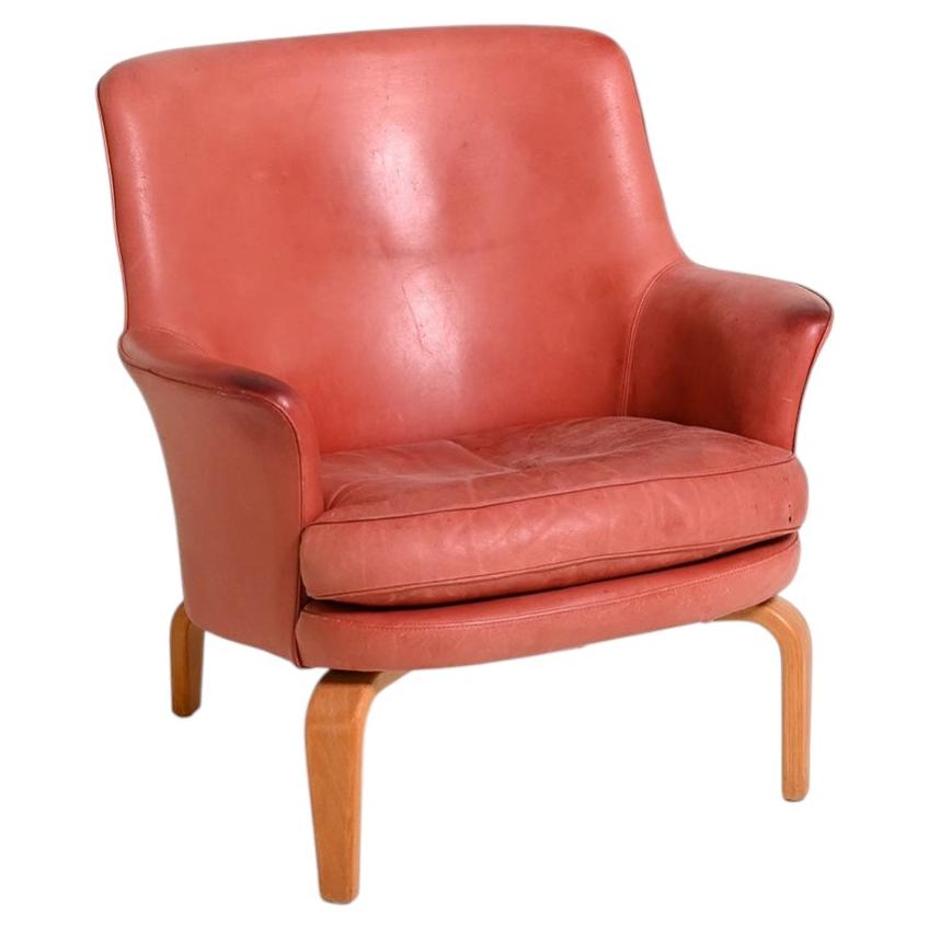 “Pilot” Armchair by Arne Norell for Norell Möbel, 1960s For Sale