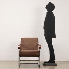 Fauteuil rationaliste des années 30-40