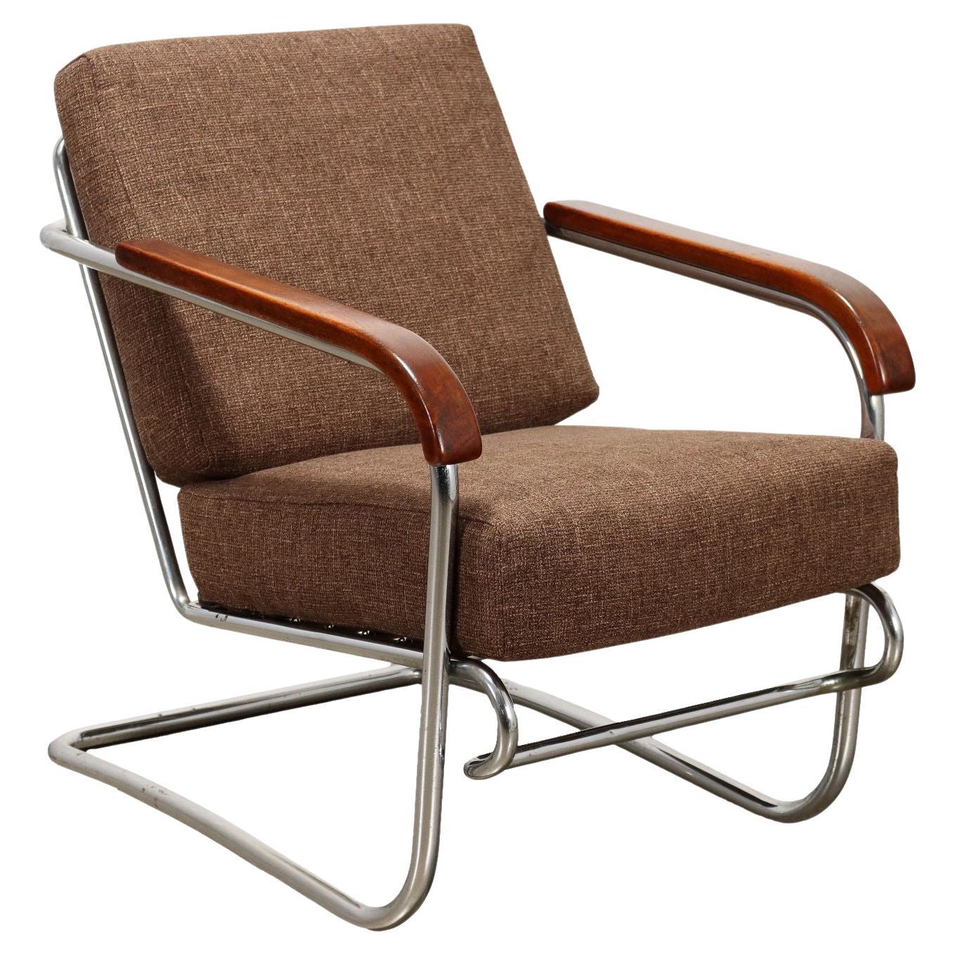 30s-40s Rationalist Armchair For Sale