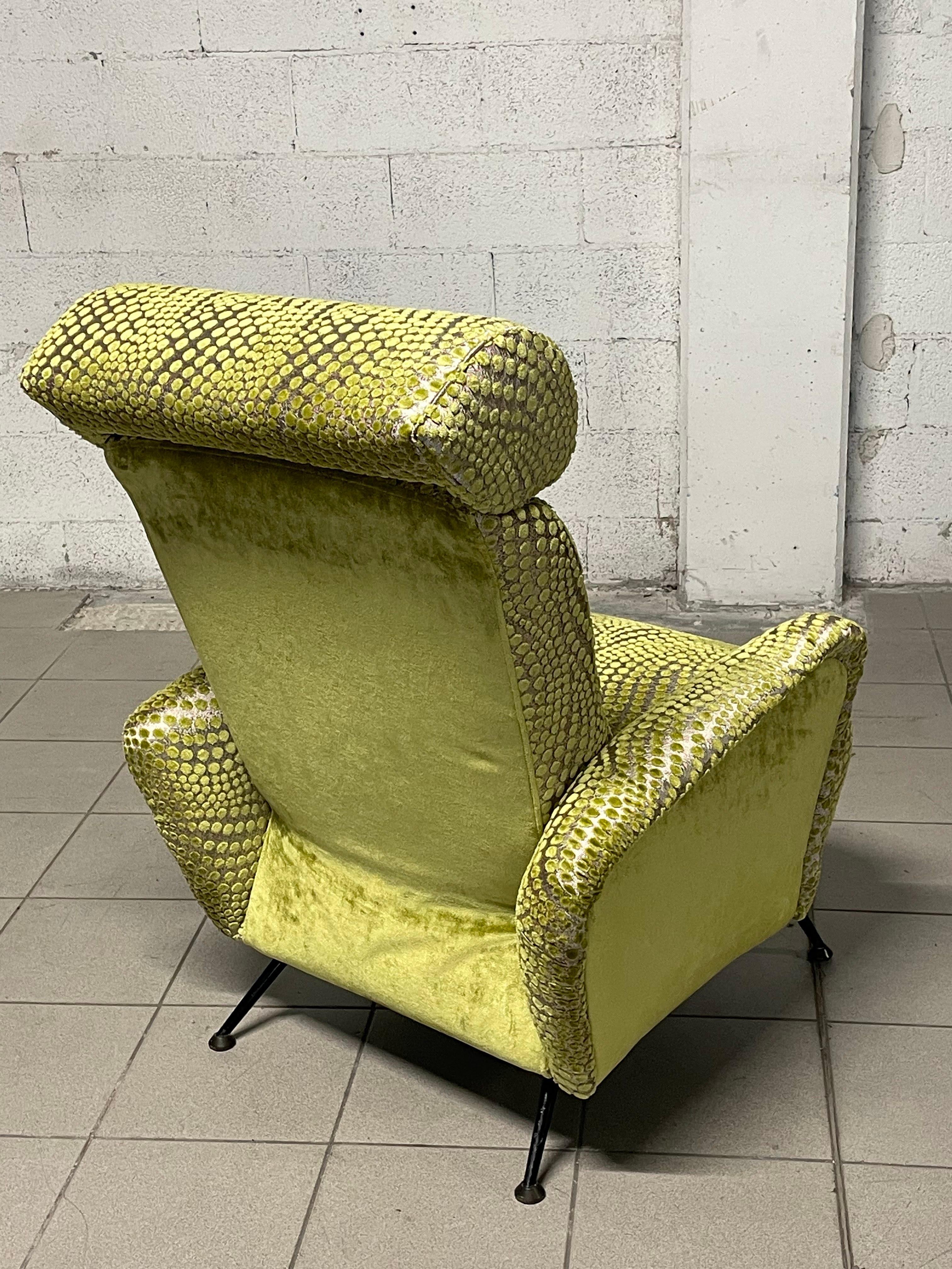Recliner armchair 1950s For Sale 10