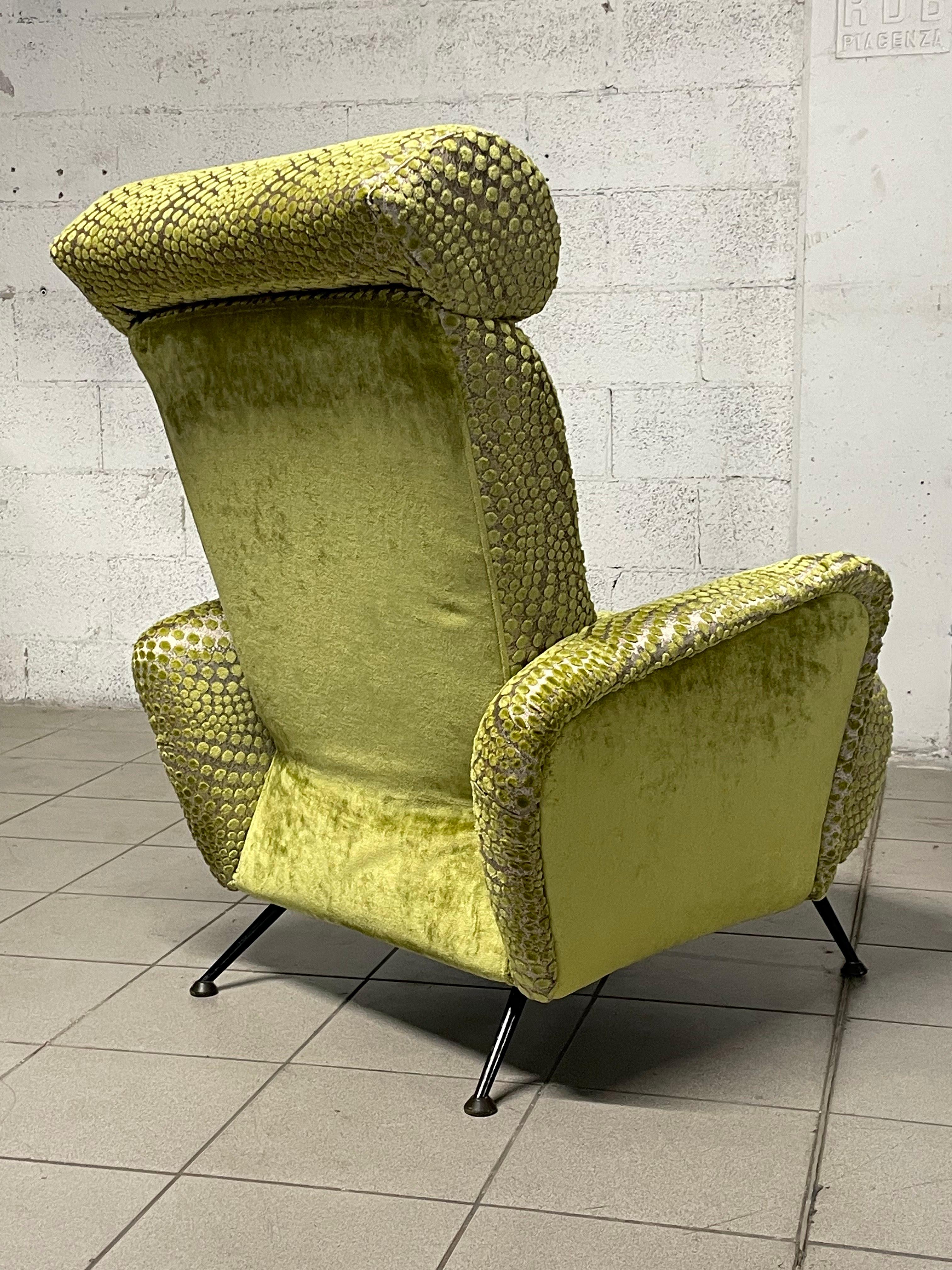 Recliner armchair 1950s For Sale 11