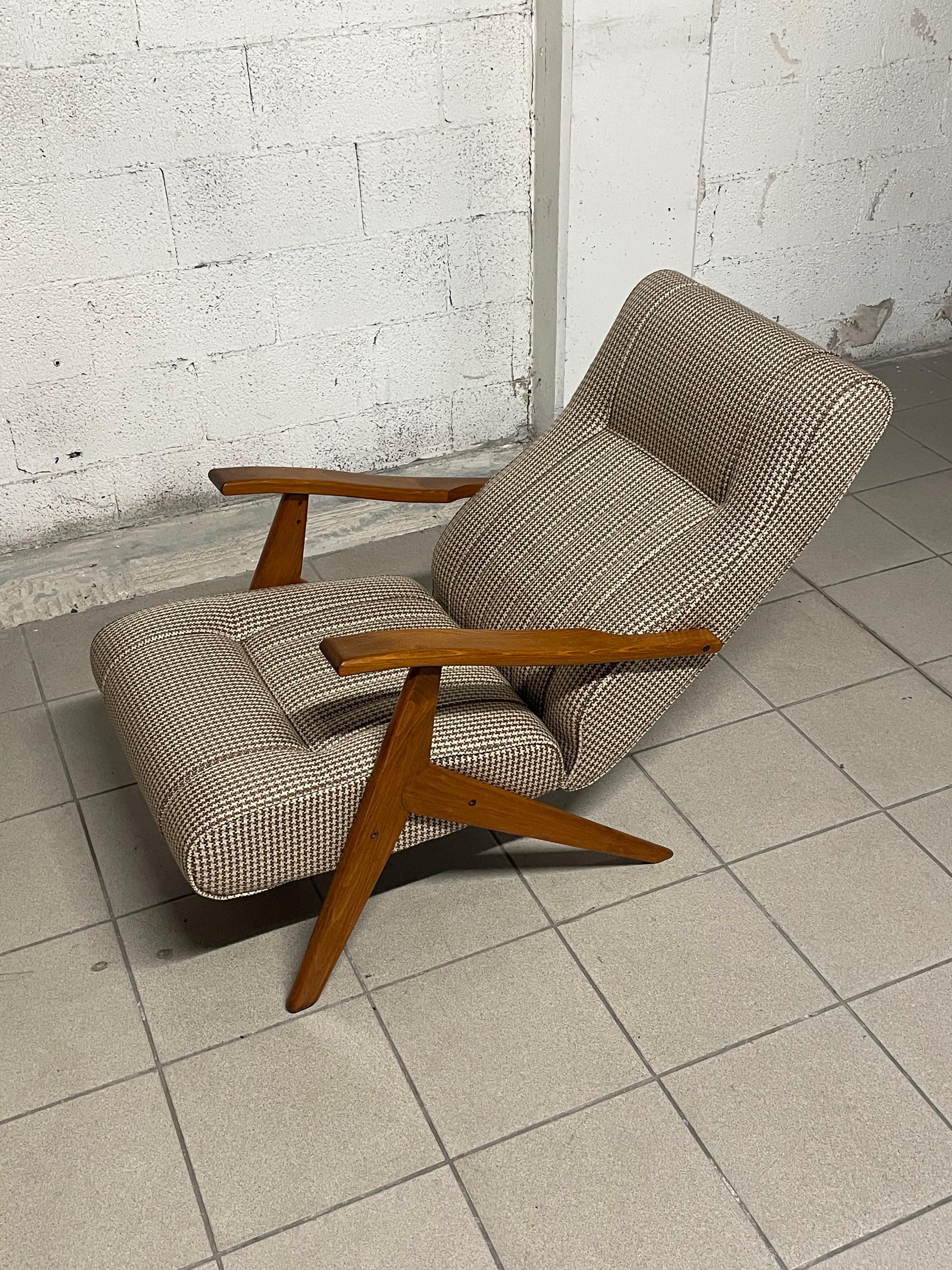 Sillón reclinable años 60 en venta 3