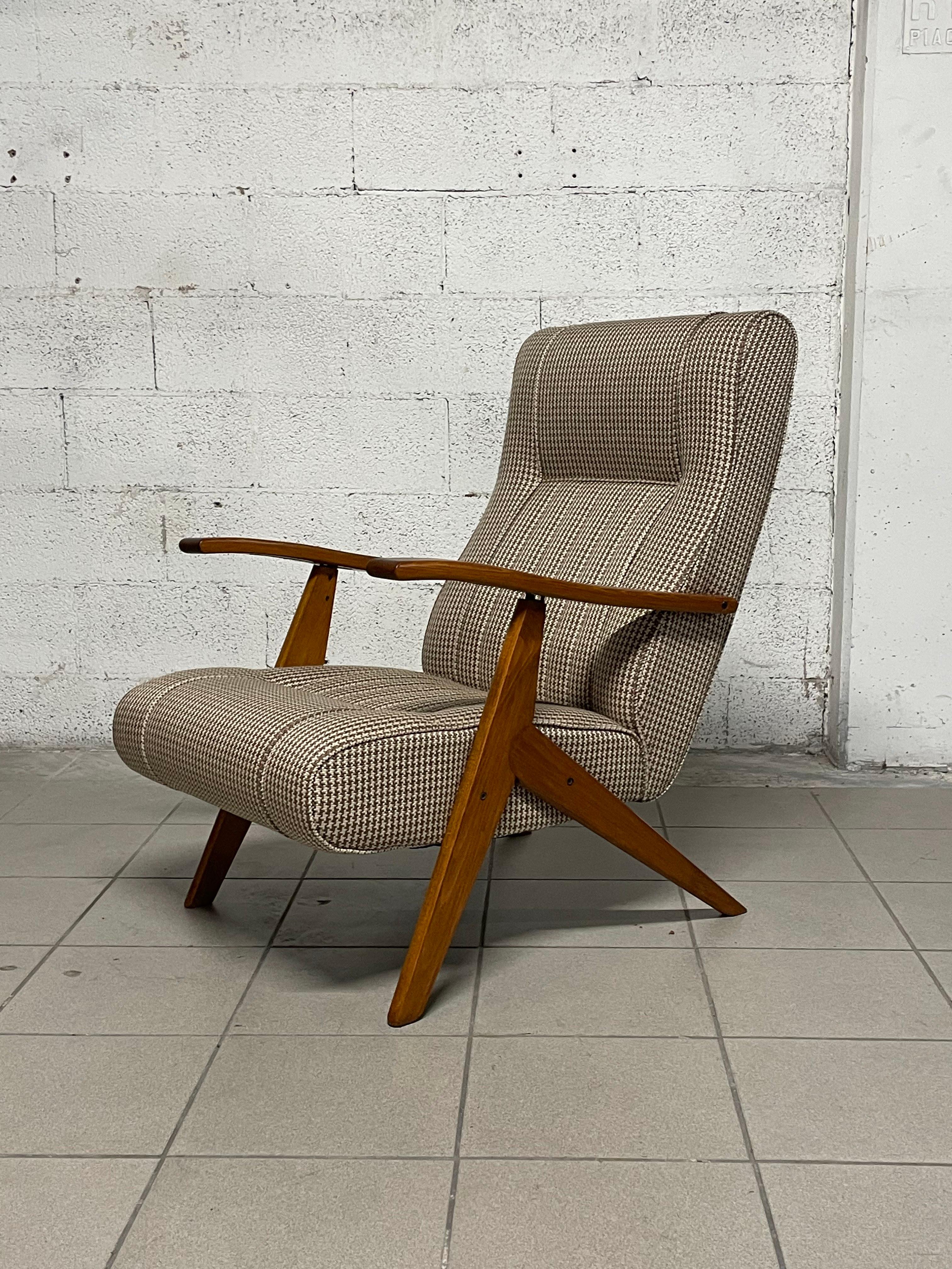 Sillón reclinable años 60 Italian en venta
