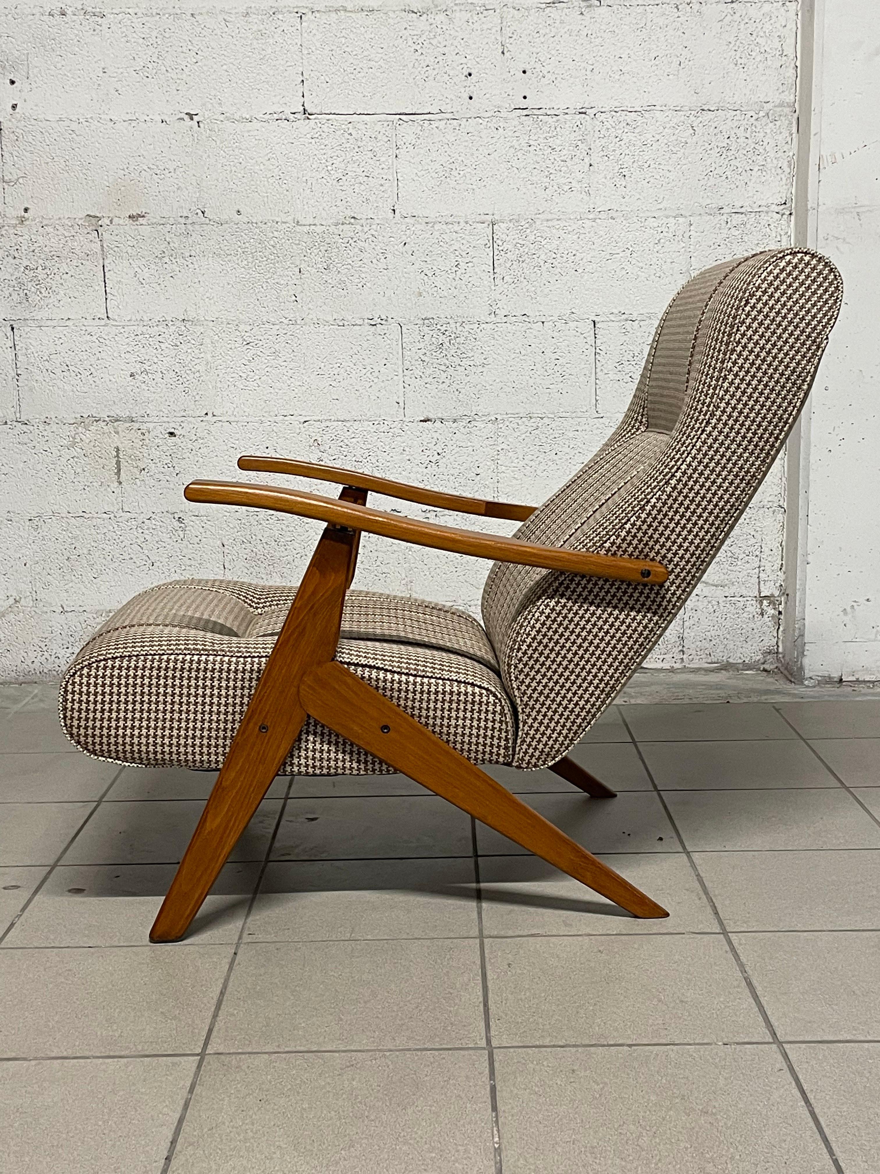 Sillón reclinable años 60 en venta 1
