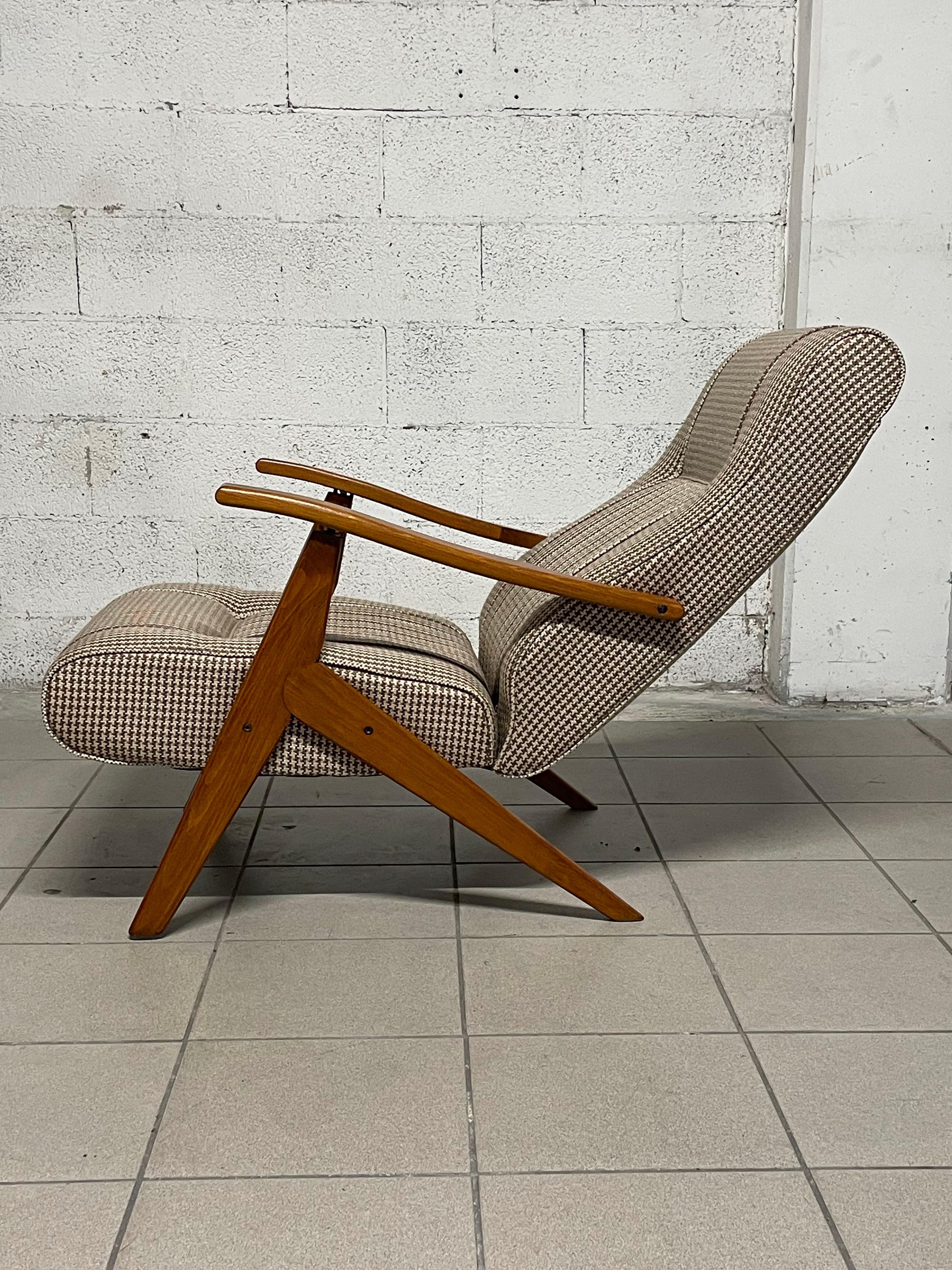 Sillón reclinable años 60 en venta 2
