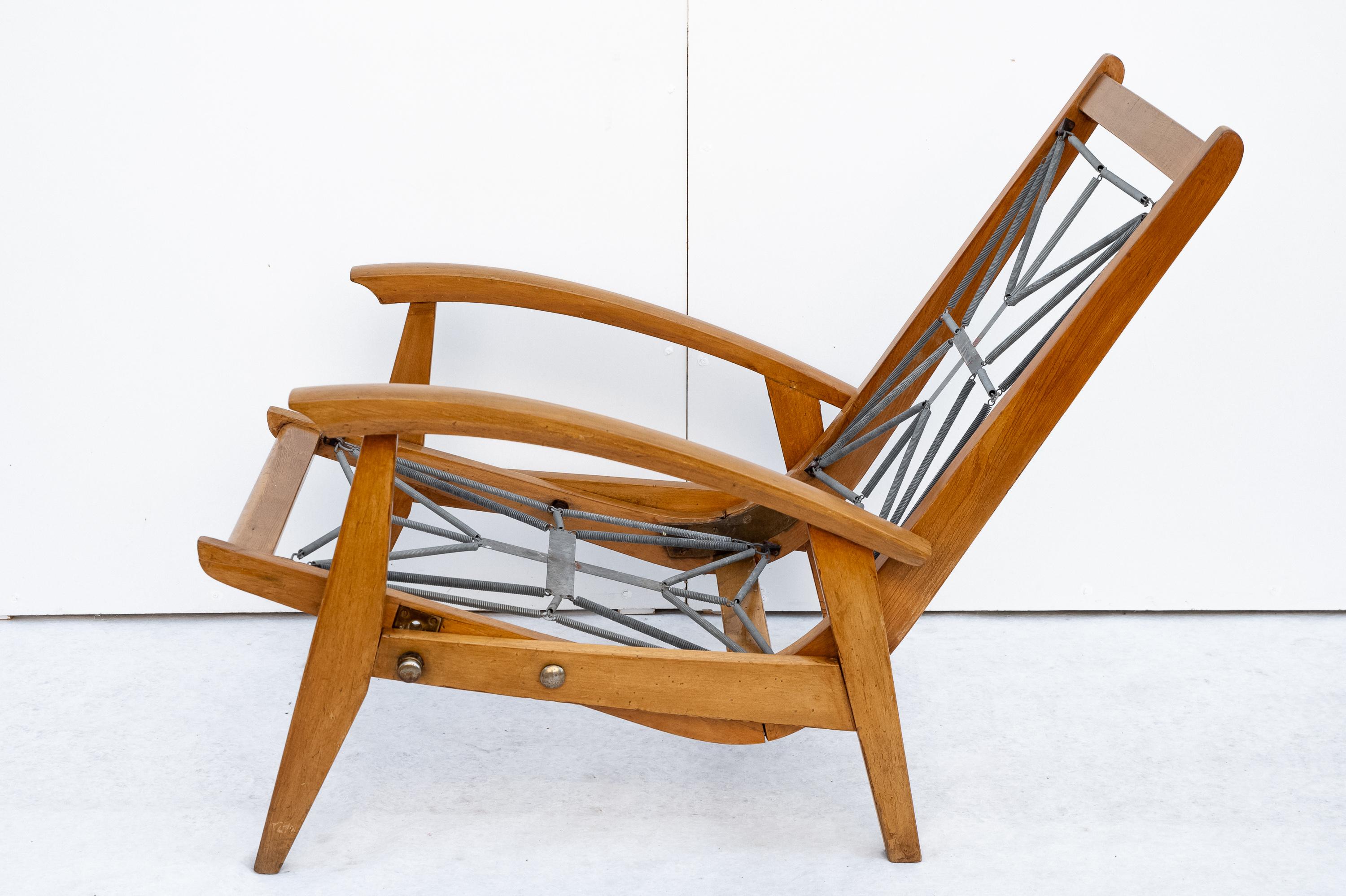 Mid-Century moderno Poltrona reclinabile Cerruti di Lissone, Anni '50 in vendita