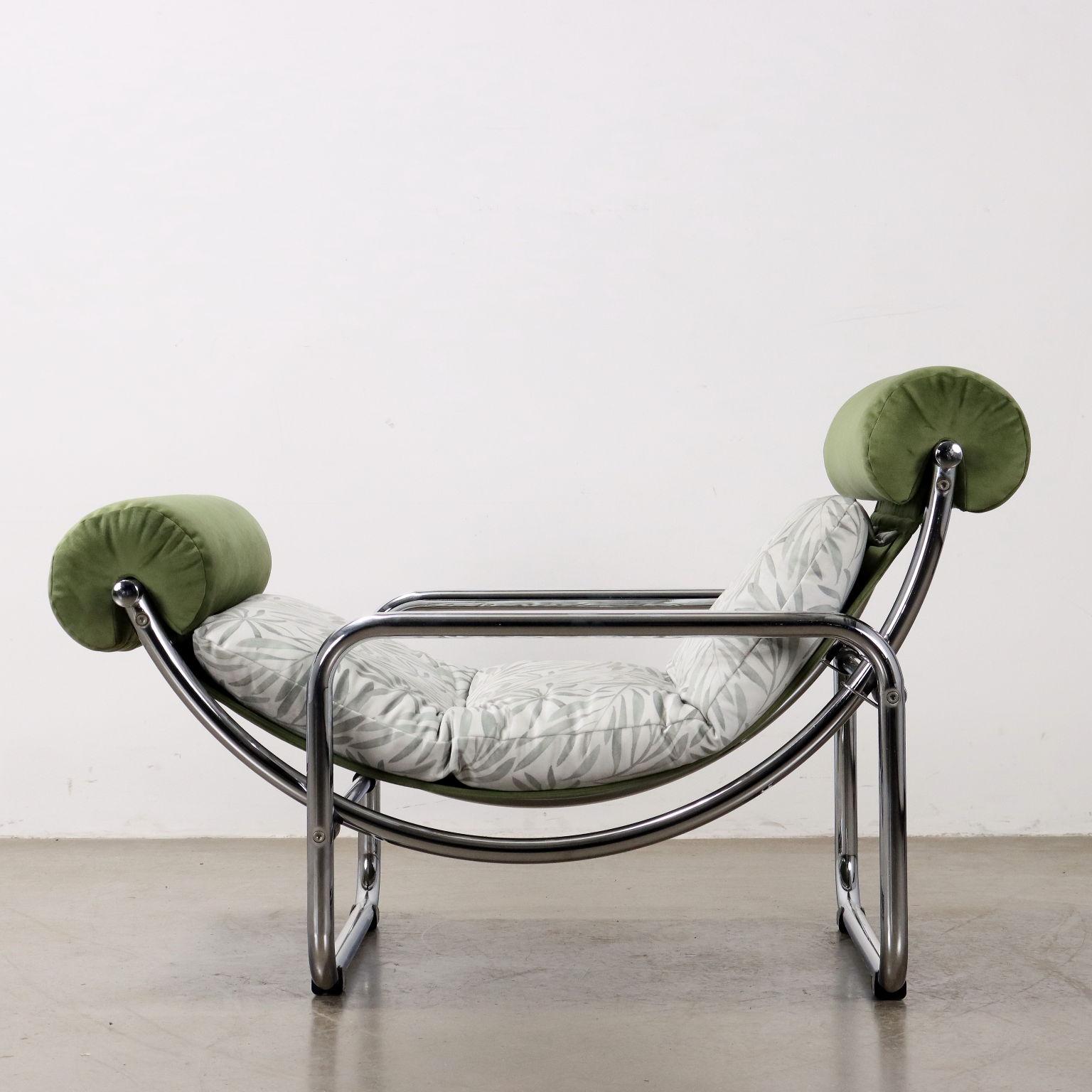 Mid-Century moderno Poltrona regolabile 'Jungle Collection' Anni 60 restaurata in vendita
