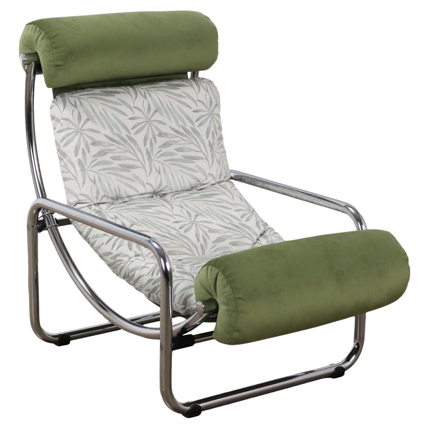 Poltrona regolabile 'Jungle Collection' Anni 60 restaurata