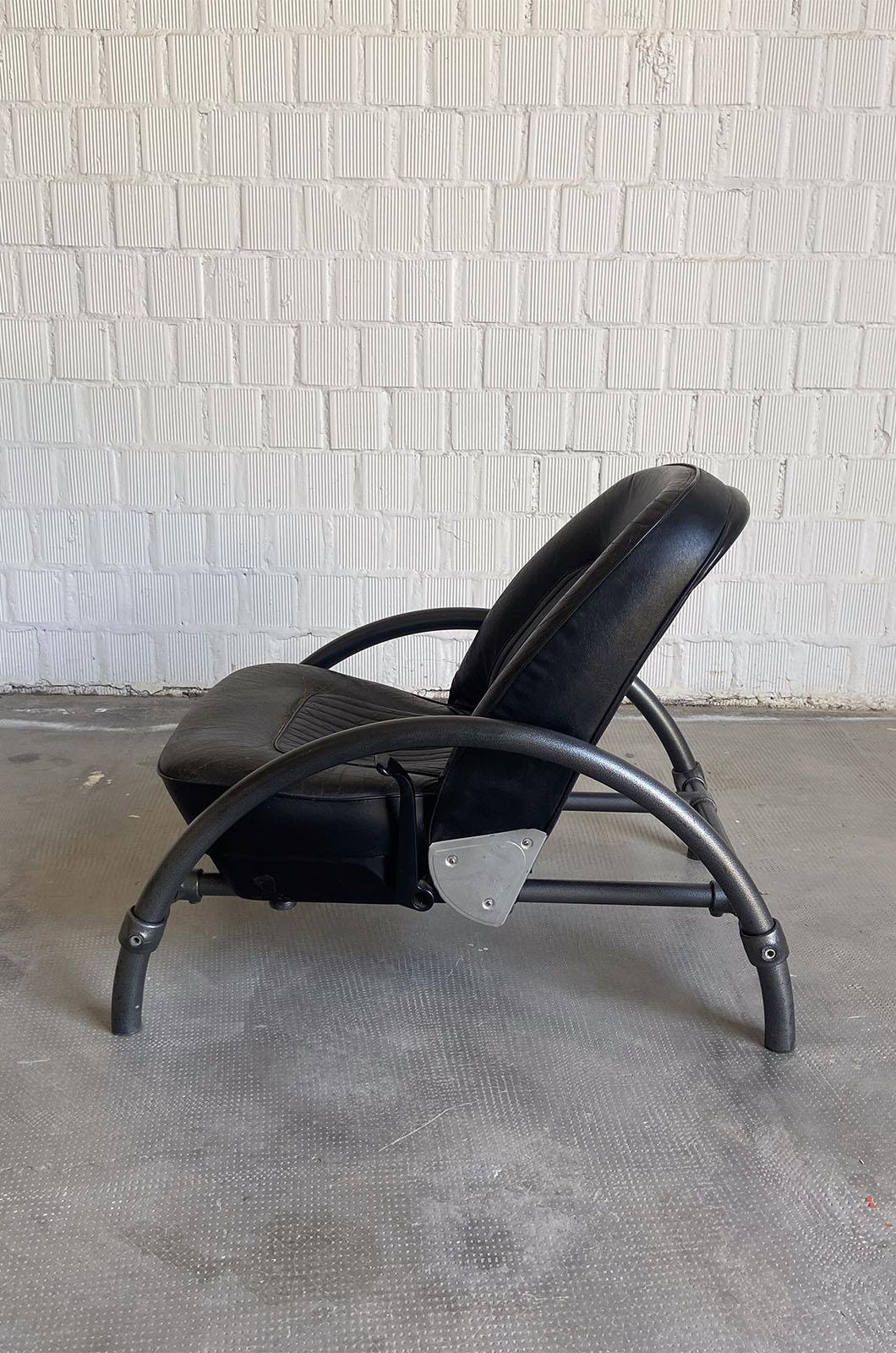 Rover Chair armchair by Ron Arad for One-Off ltd. In Fair Condition For Sale In Ravenna, IT