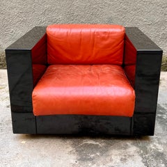 Poltrona "Saratoga" - Massimo e Lella Vignelli per Poltronova - Italia Anni '60