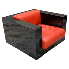 Poltrona "Saratoga" - Massimo e Lella Vignelli per Poltronova - Italia Anni '60