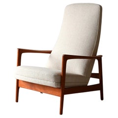 Scandinavian teak armchair by Alf Svensson for DUX