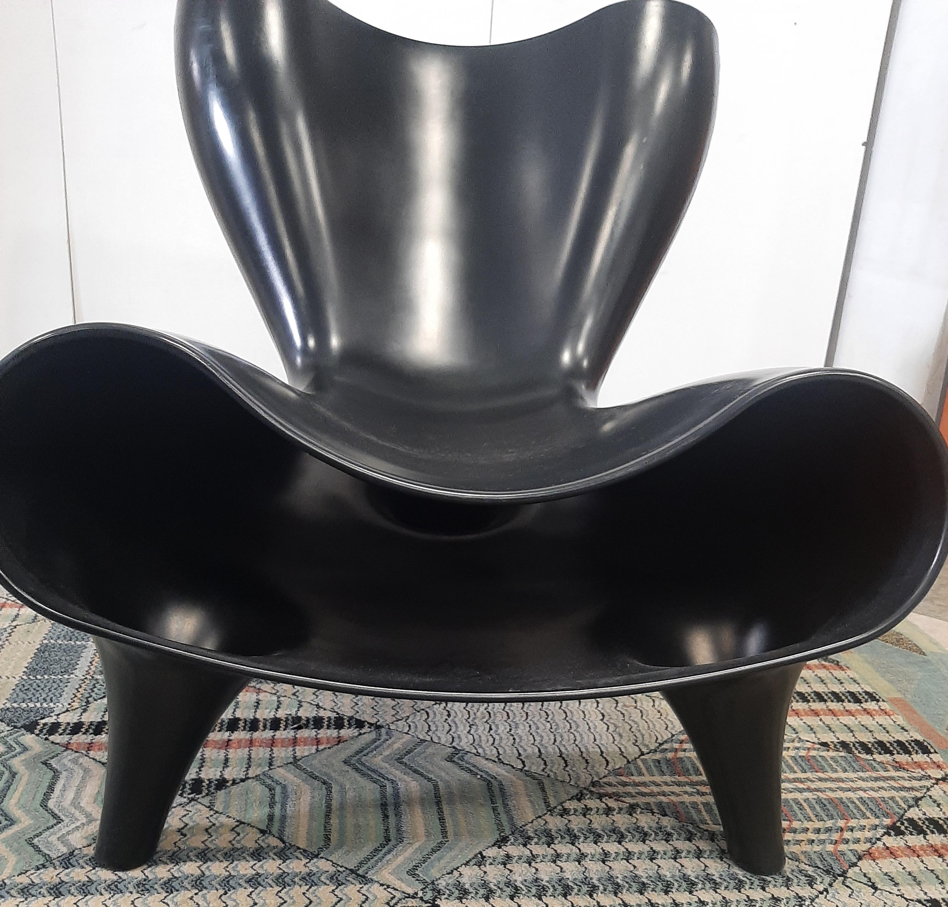 Late 20th Century Poltrona sedia modello Orgone designer Marc Newson