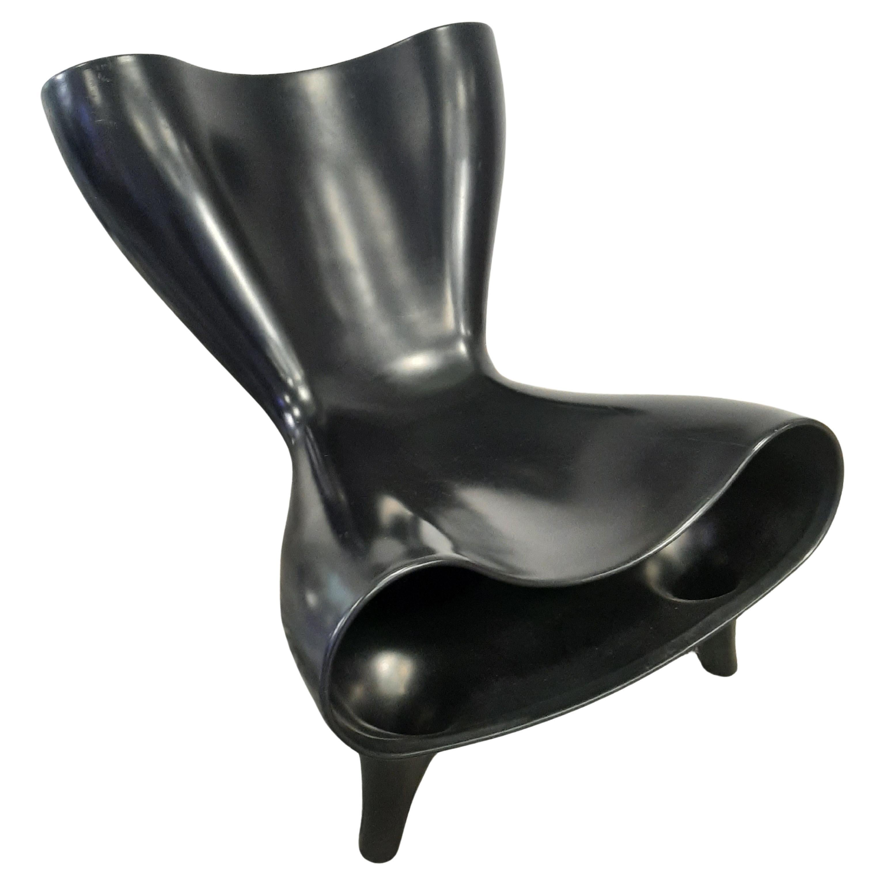 Poltrona sedia modello Orgone designer Marc Newson