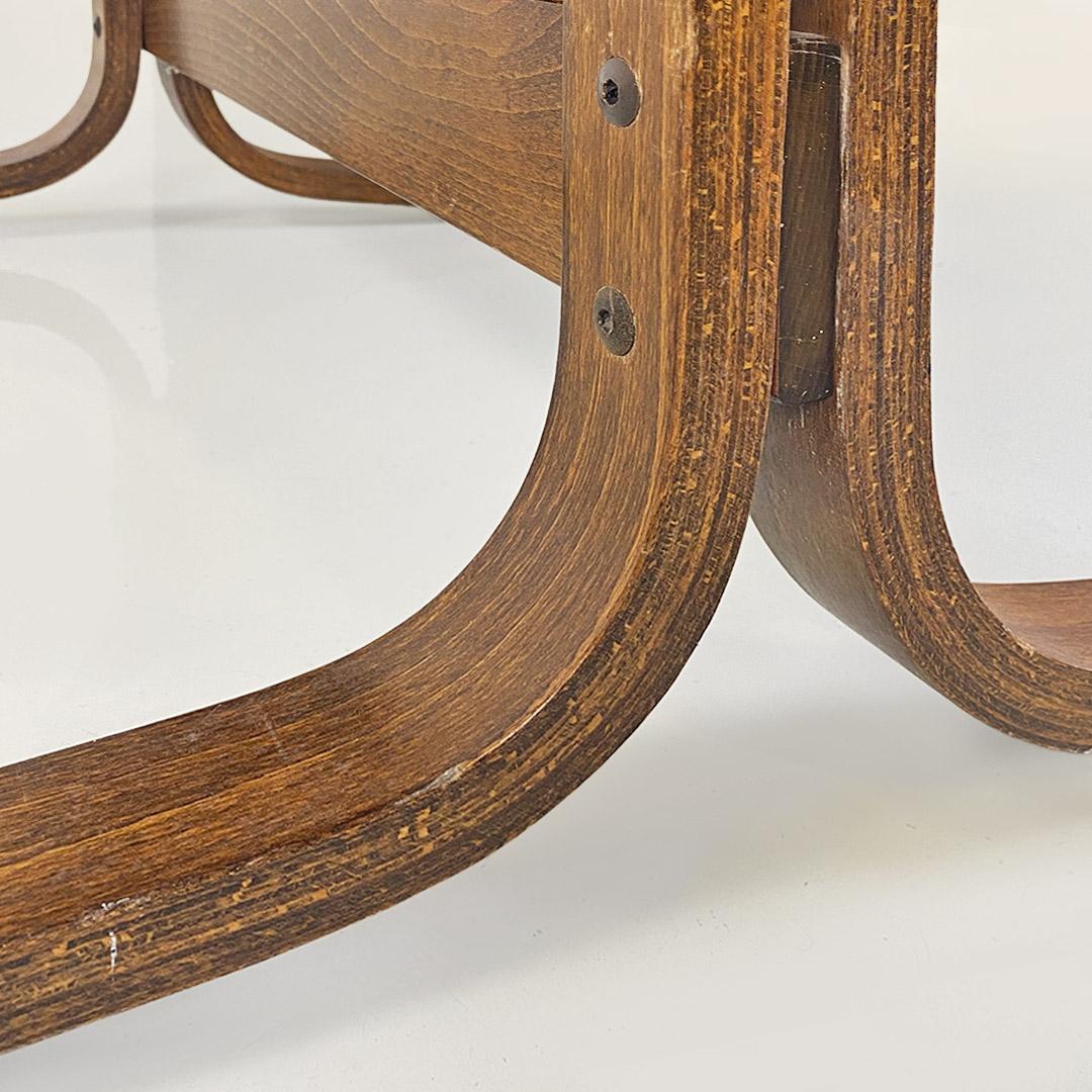 Wood and leather Siesta armchair by Ingmar Relling for Westnofa Vestlandske 1970 6