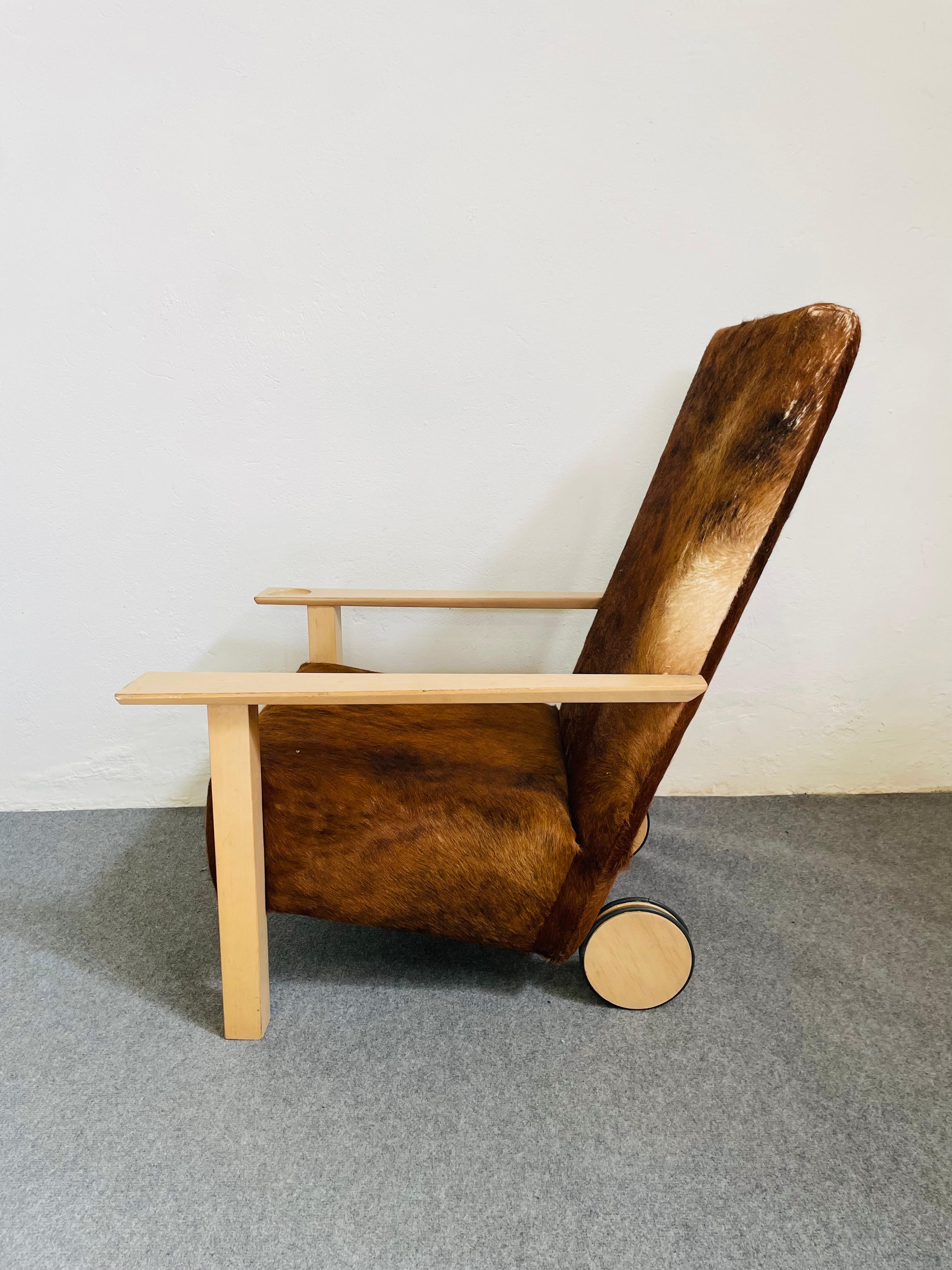 Poltrona Small Room, produttore Cappellini, designer Burkhard vogtherr Cuero en venta