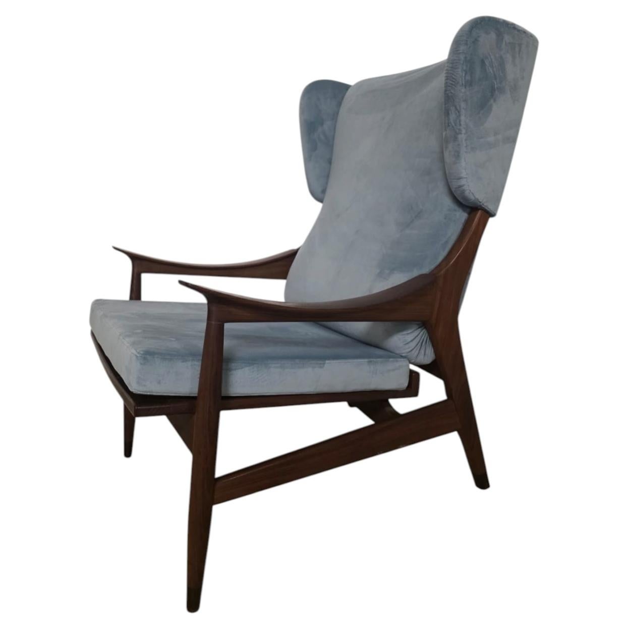 50's Scandinavian style armchair by FRAMAR For Sale