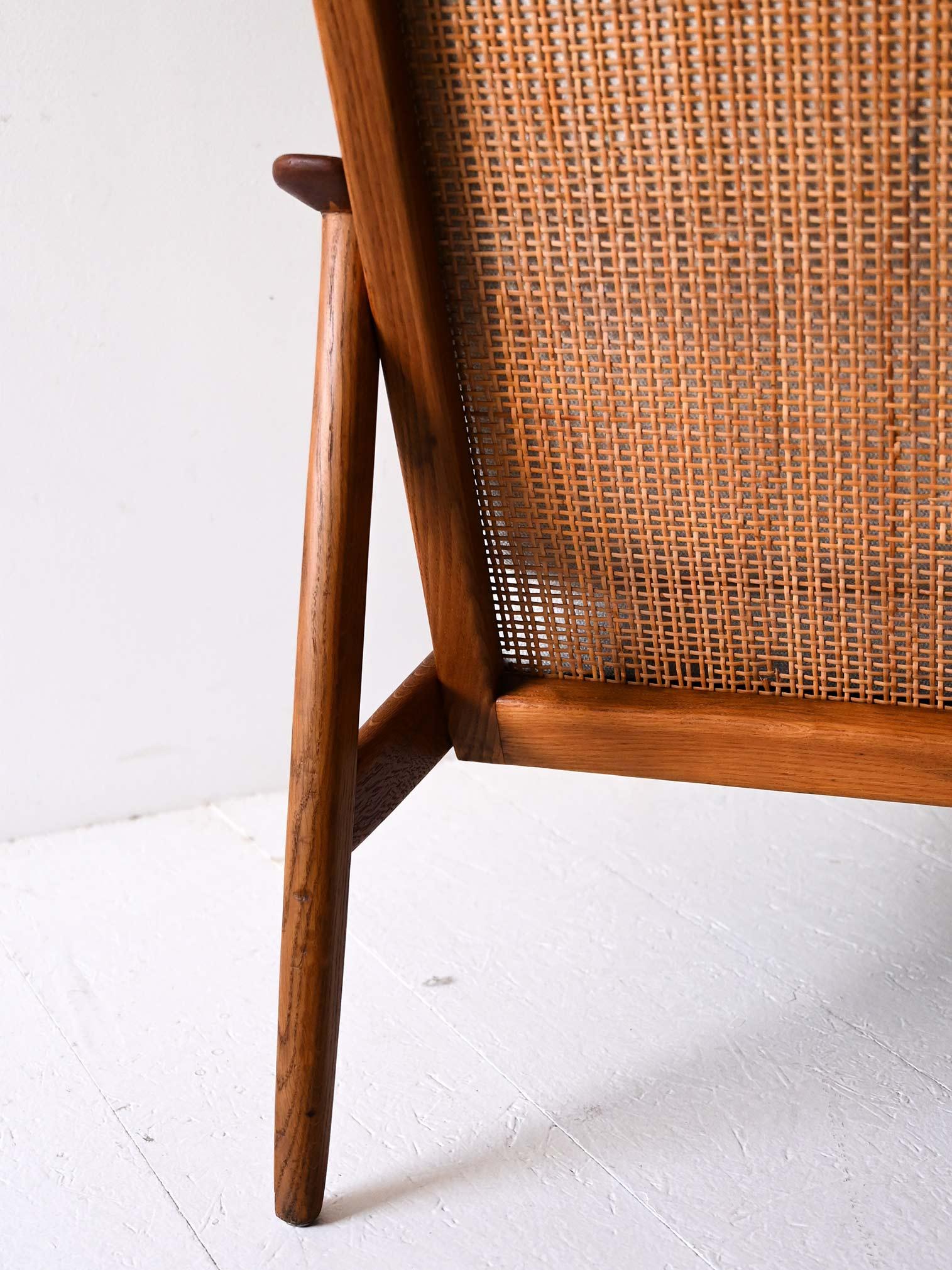 Poltrona svedese in teak di Folke Ohlsson per DUX In condizioni buone in vendita a Brescia, IT