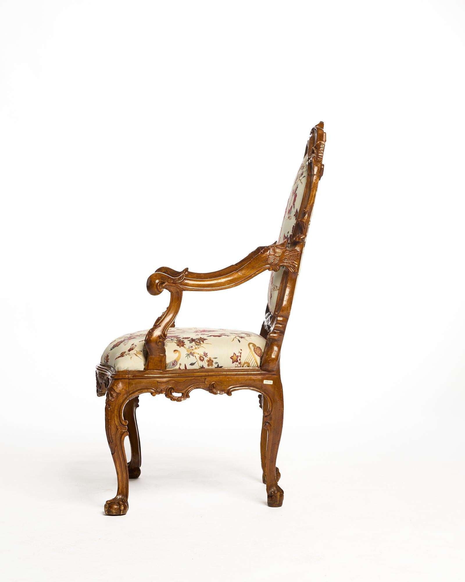 18th Century Poltrona veneziana del Settecento en vente