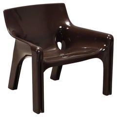 Poltrona 'Vicario' di Vico Magistretti per Artemide anni 60-70