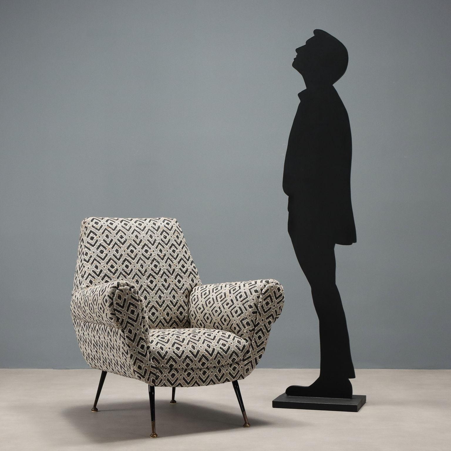 Mid-Century moderno Poltrona Vintage Anni 50-60 in vendita