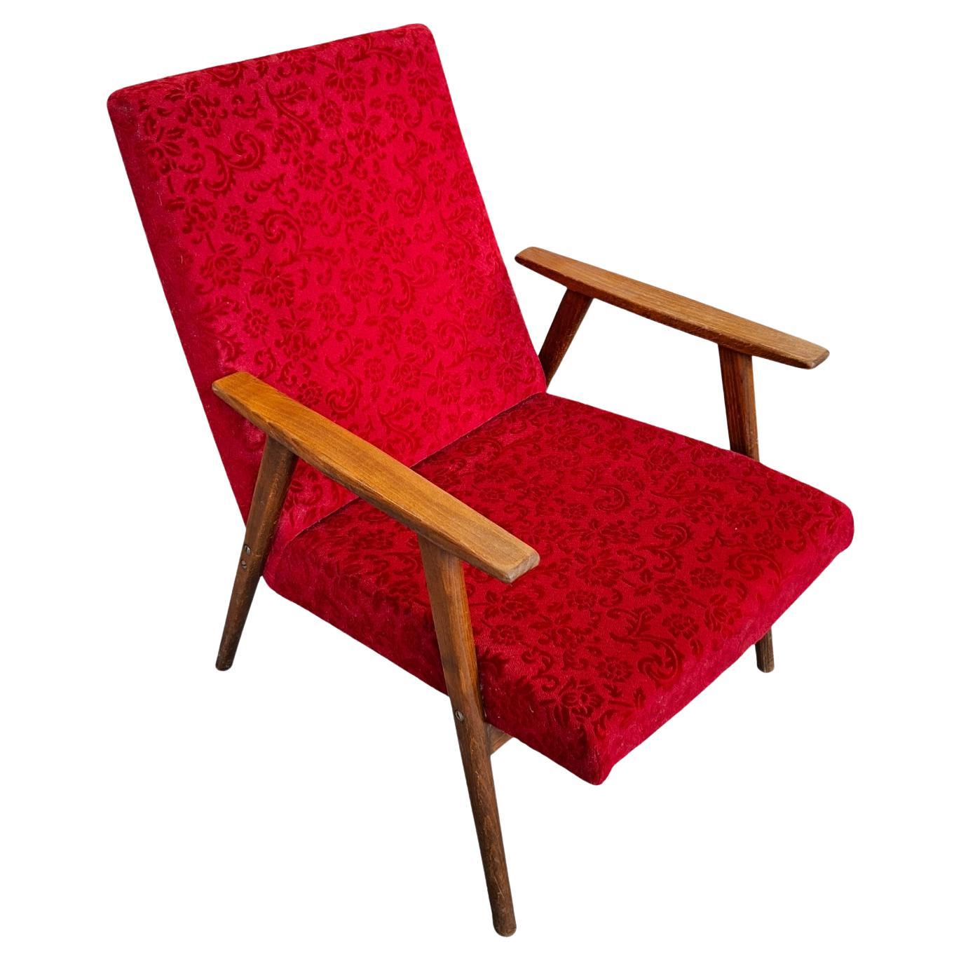 Fauteuil Vintage 1950s Original Italien