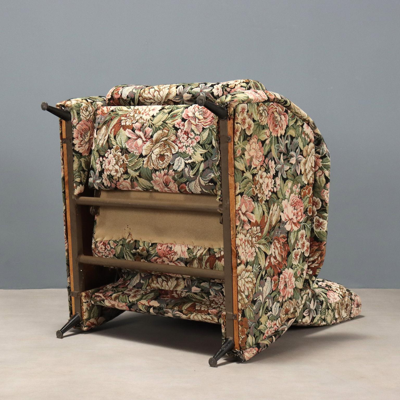Vintage Recliner Armchair 1960s For Sale 2