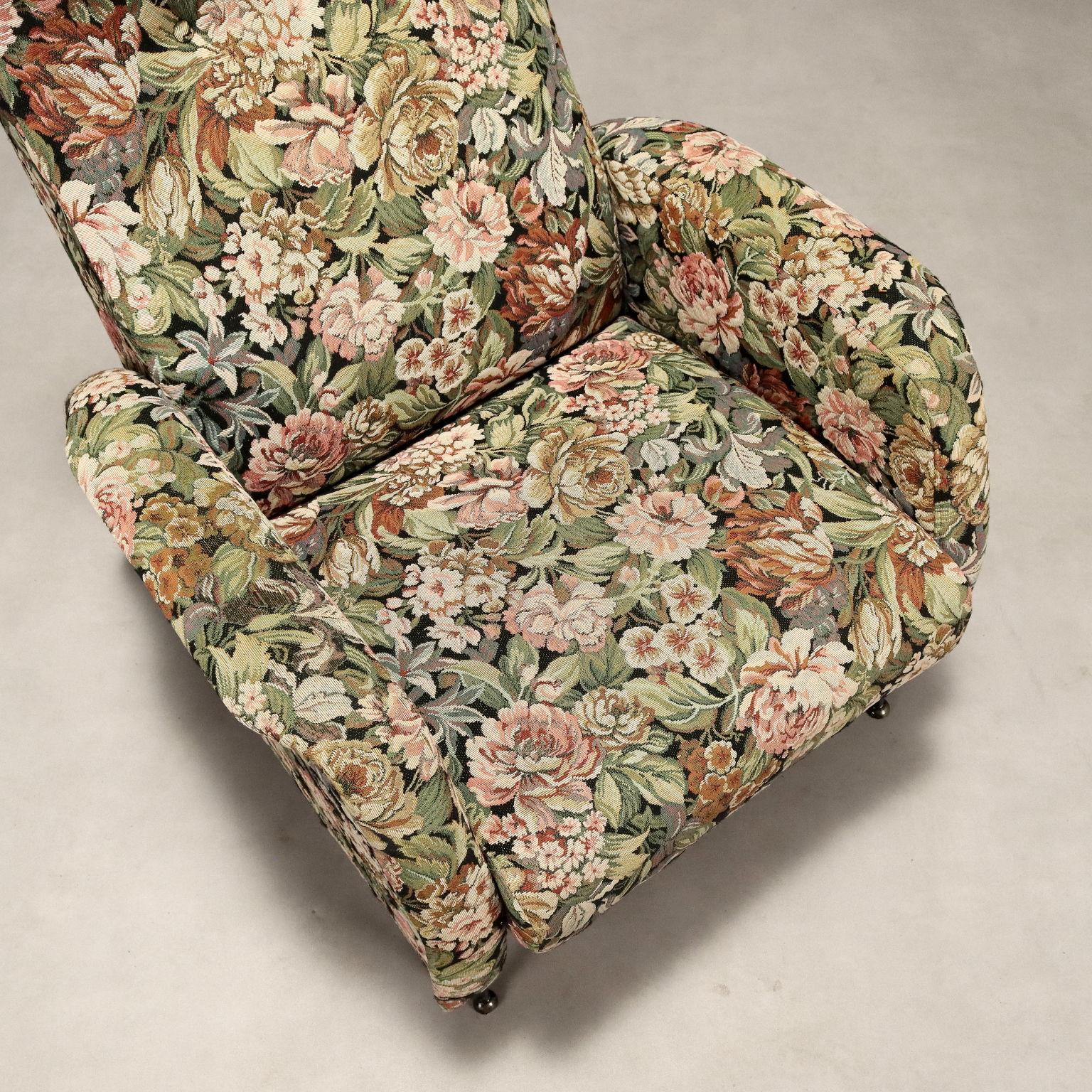 Metal Vintage Recliner Armchair 1960s For Sale