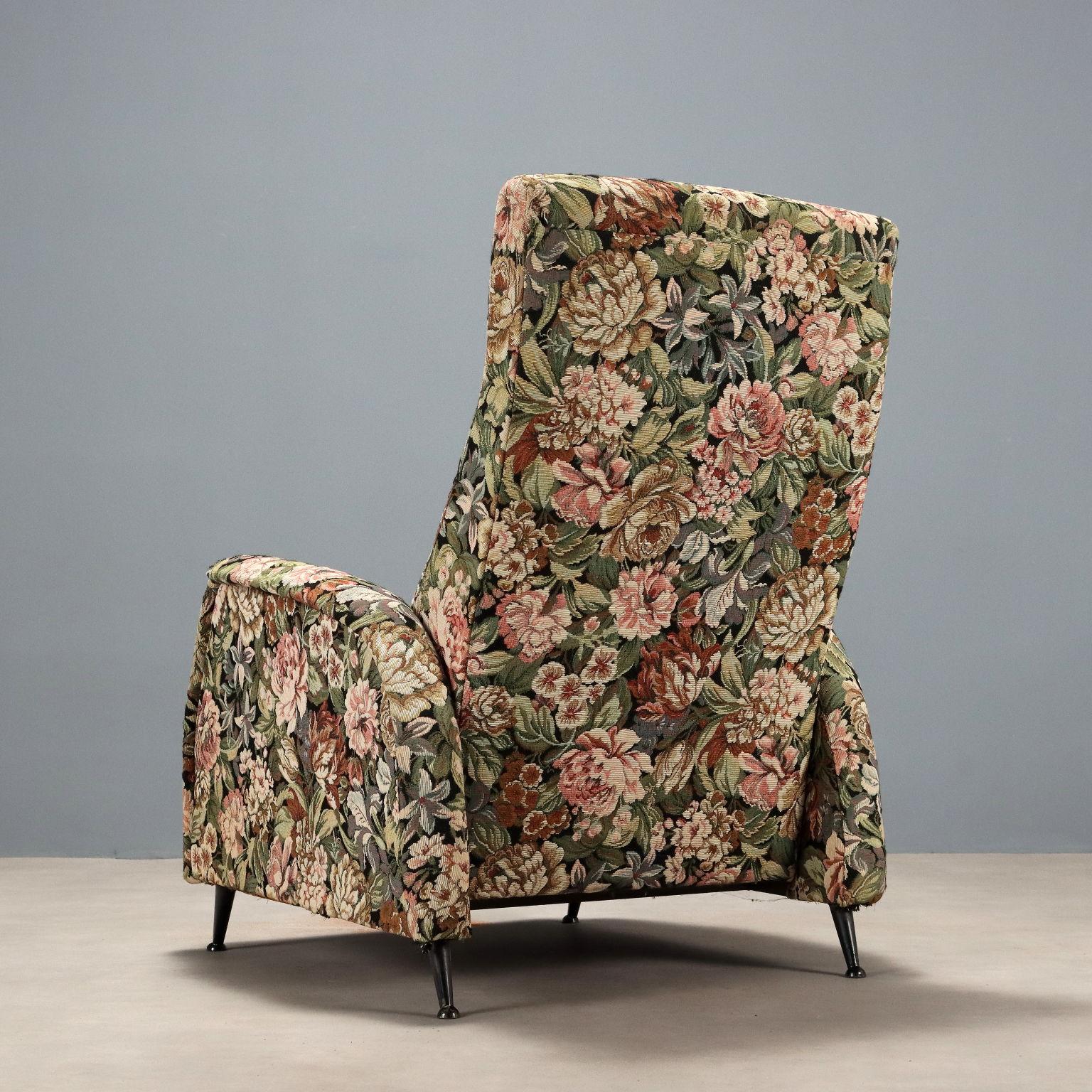 Vintage Recliner Armchair 1960s For Sale 1