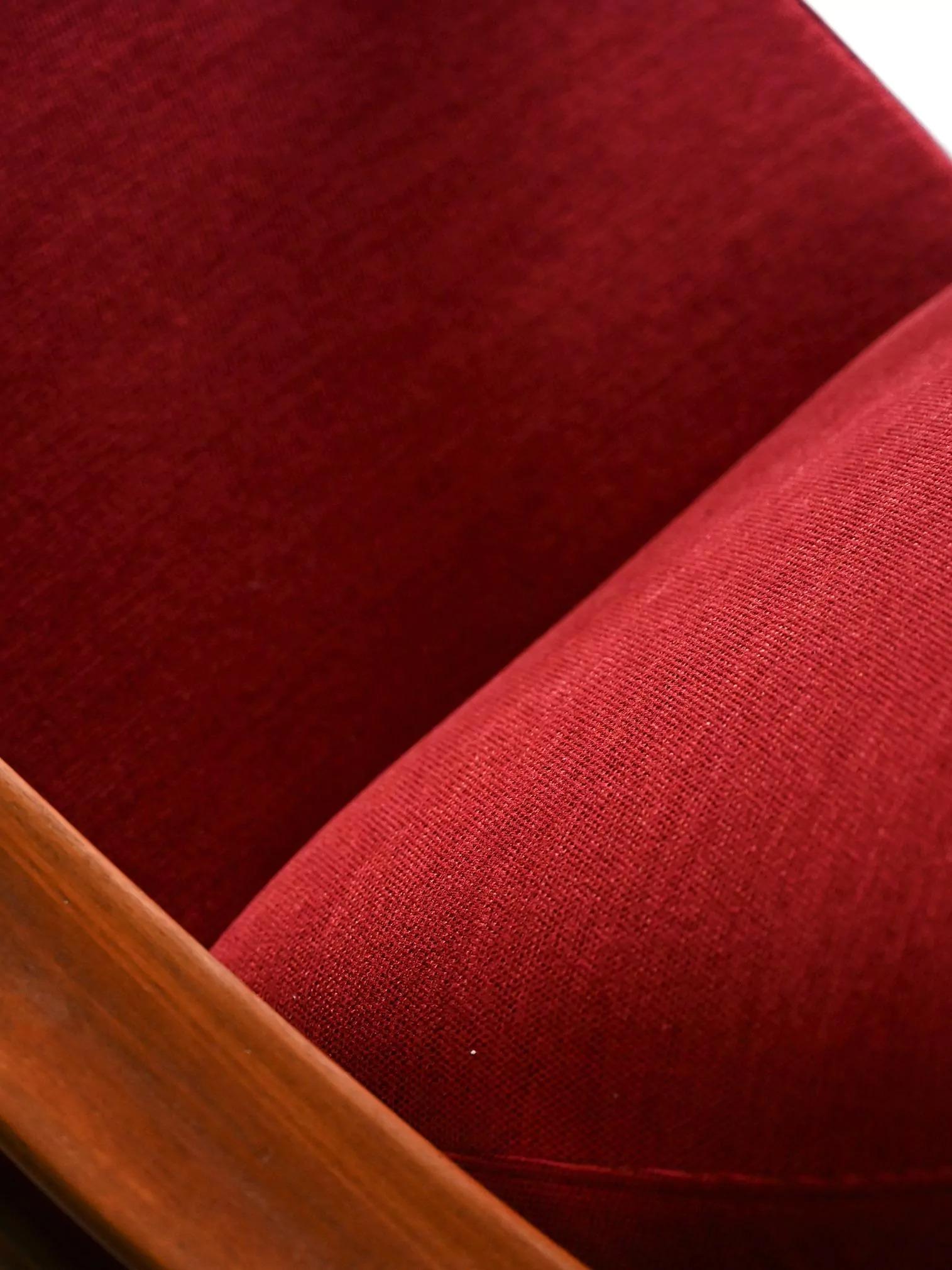 Vintage reclining armchair by Folke Ohlsson For Sale 8