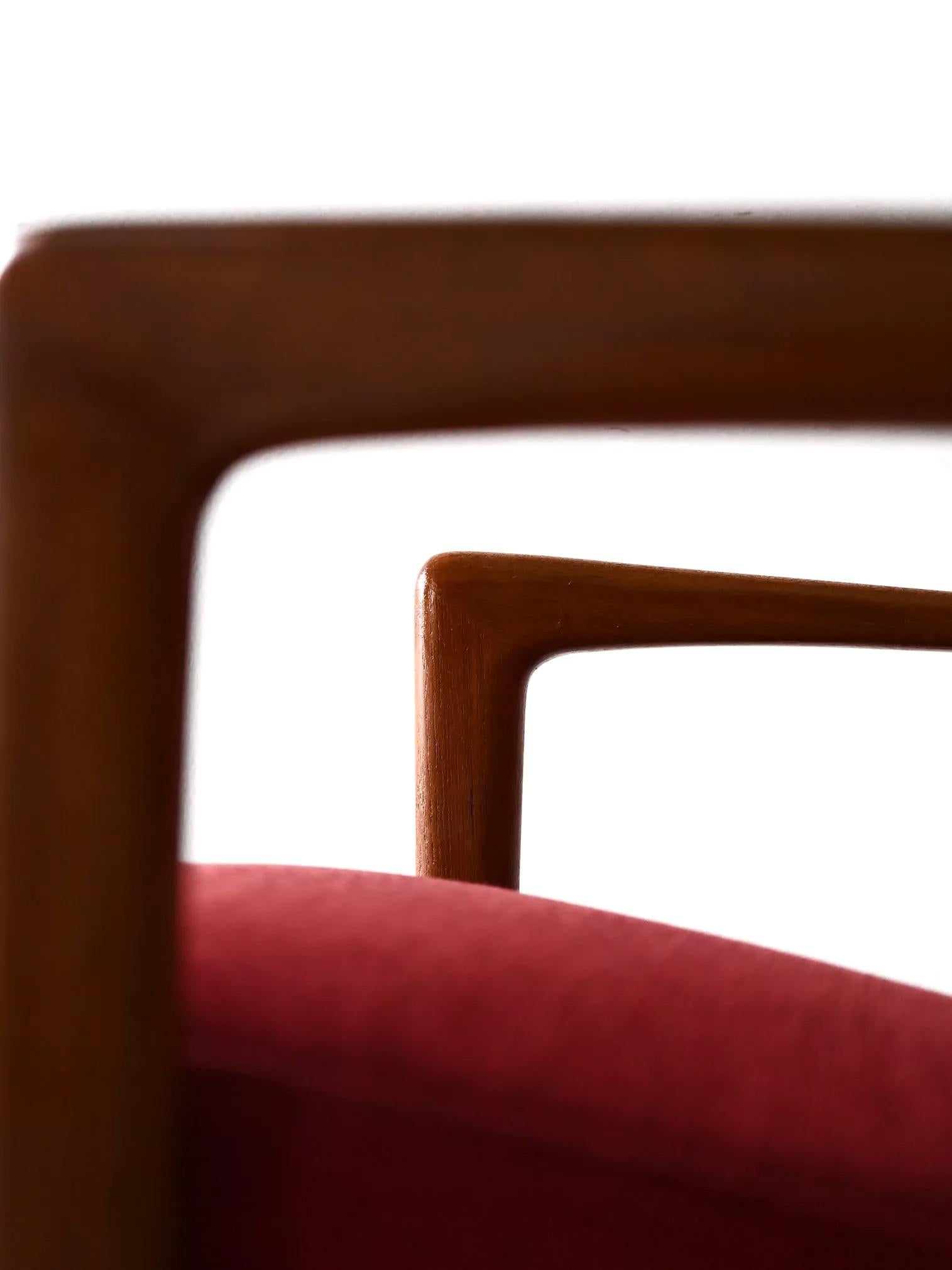 Vintage reclining armchair by Folke Ohlsson For Sale 9