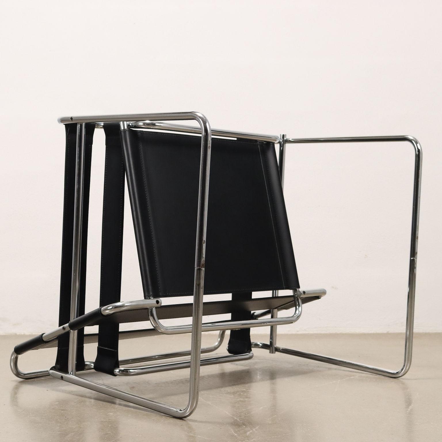 Marcel Breuer 'Wassily' Armchair for Gavina 1970s For Sale 9